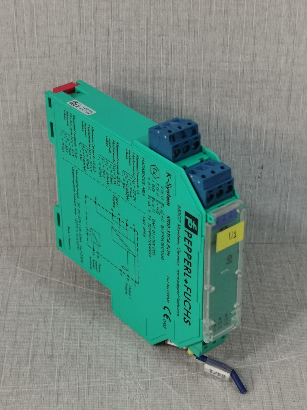 PEPPERL & FUCHS KFD2-STC4-EX1.H PEPPERL & FUCHS KFD2-STC4-EX1.H Smart Transmitter Power Supply 231393 9