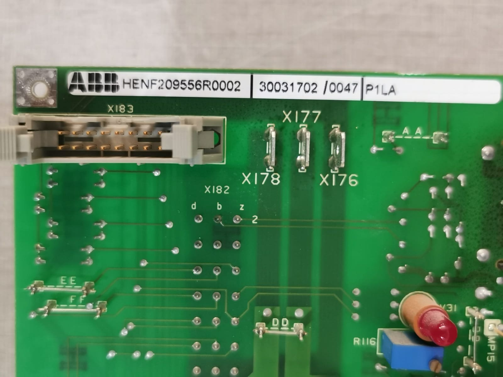 ABB HENF209556R0002 ABB HENF209556R0002 INFOCOM AG /HENF436862P2 2