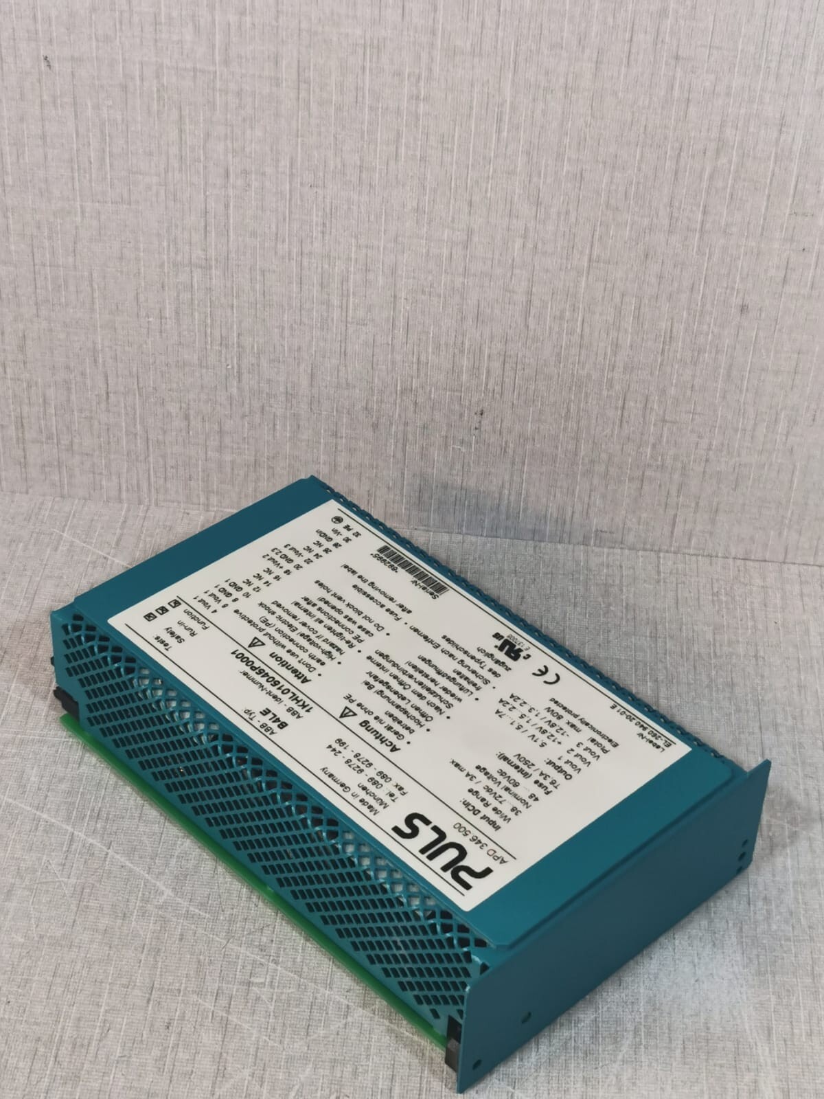 ABB APD346.500 / B4LE 1KHL015045P00010 ABB PULS APD346.500 / B4LE 1KHL015045P00010 250V POWER MODULE 6