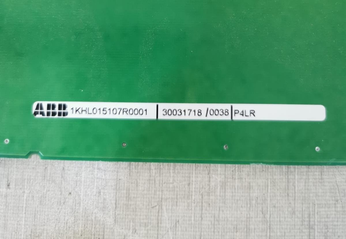 ABB 1KHL015107R0001 ABB 1KHL015107R0001 P4LR NETWORK PARTNER 1KHL015109P2 2