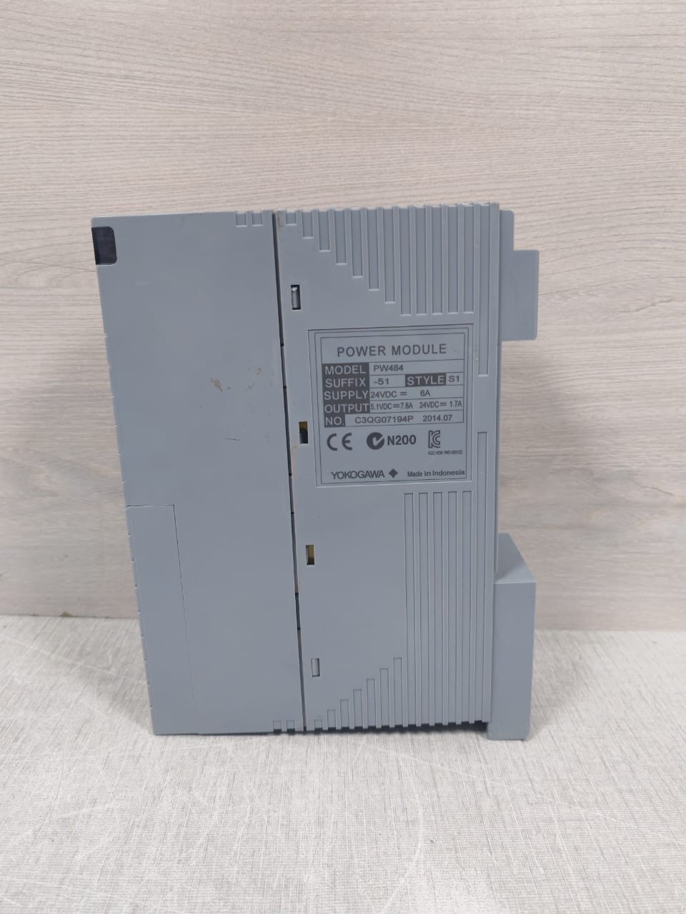 Yokogawa PW484 YOKOGAWA PW484 POWER MODULE PW484-51-S1 24VDC 8
