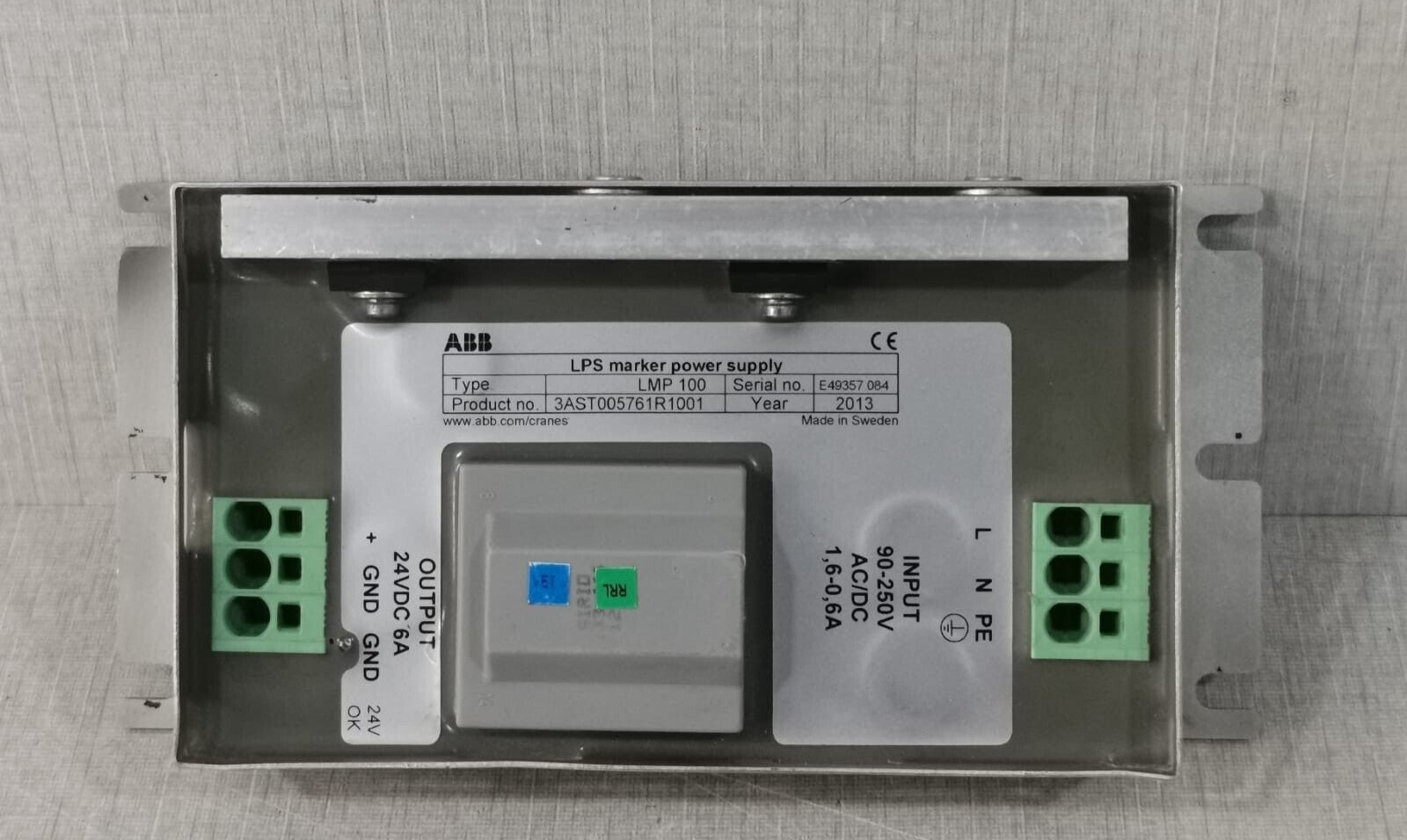 ABB 3AST005761R1001 LPS marker power supply LMP 100