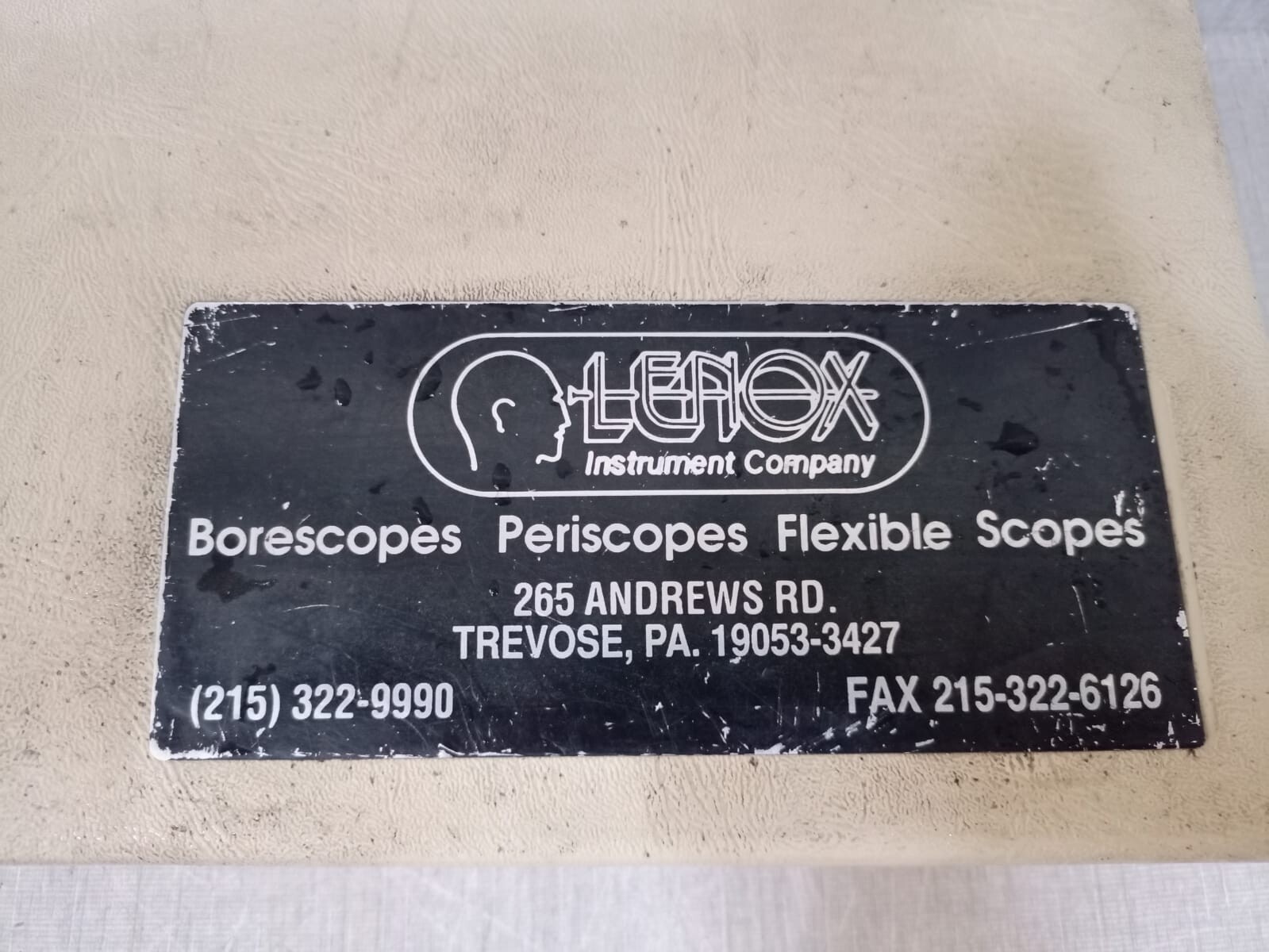 Lenox Instruments LENOX Lenox Instruments Autoscope 4