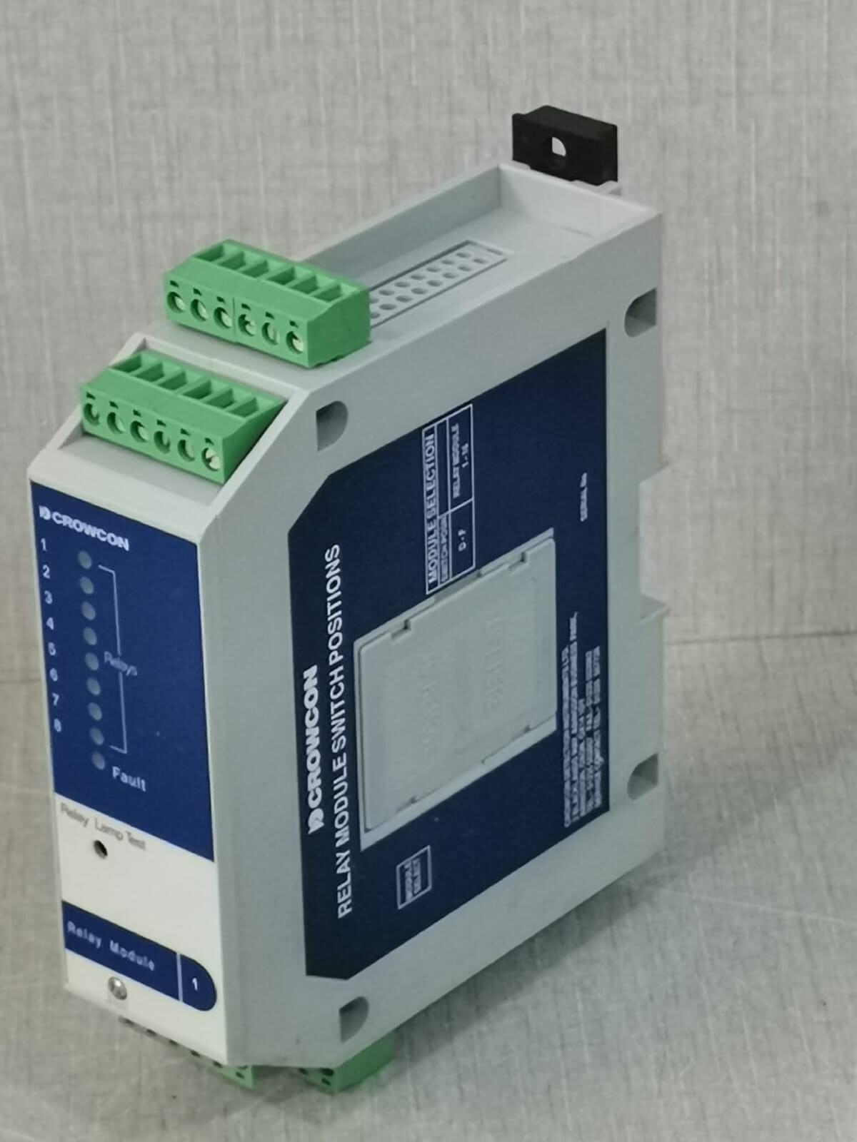 GE 1-16 Crowcon 1-16 Relay Module Switch Positions with Damaged Connector Clip 2