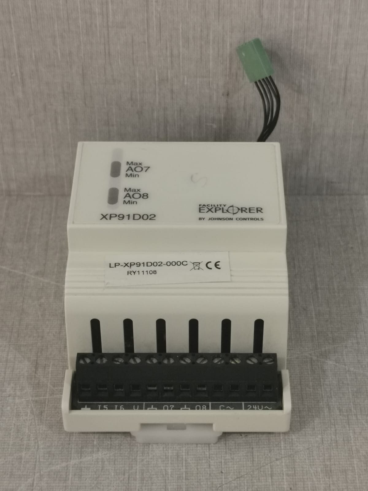 Johnson Controls XP91D02-000C JOHNSON CONTROLS LP-XP91D02-000C EXPANSION MODULE 5