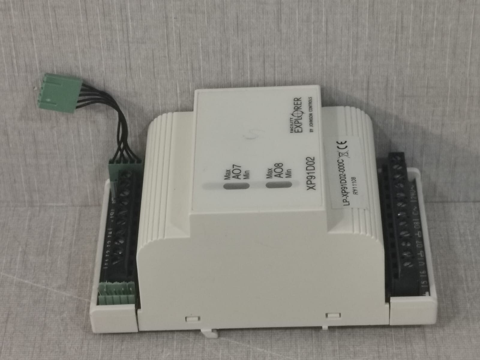 Johnson Controls XP91D02-000C JOHNSON CONTROLS LP-XP91D02-000C EXPANSION MODULE 6
