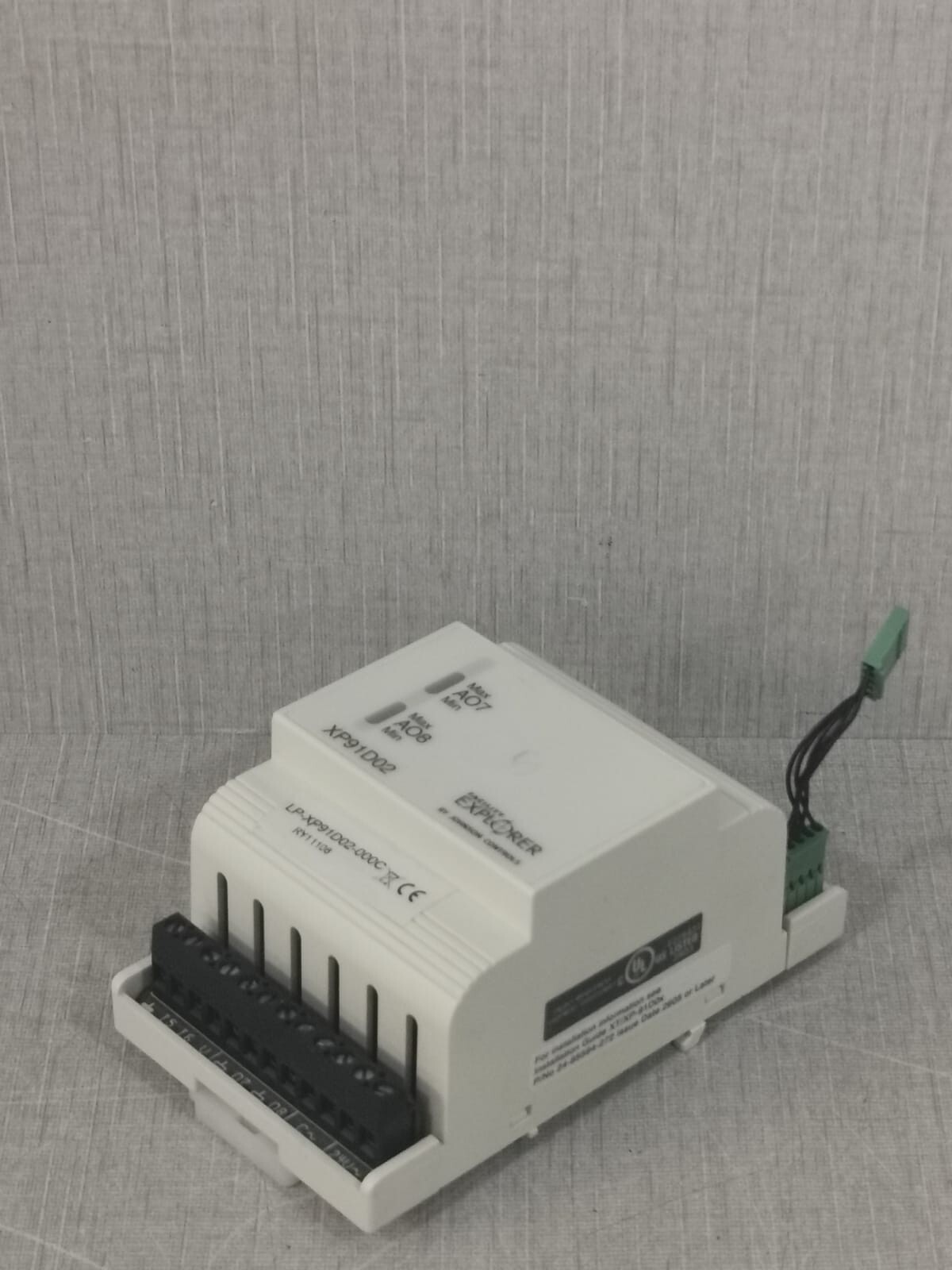 Johnson Controls XP91D02-000C JOHNSON CONTROLS LP-XP91D02-000C EXPANSION MODULE 7