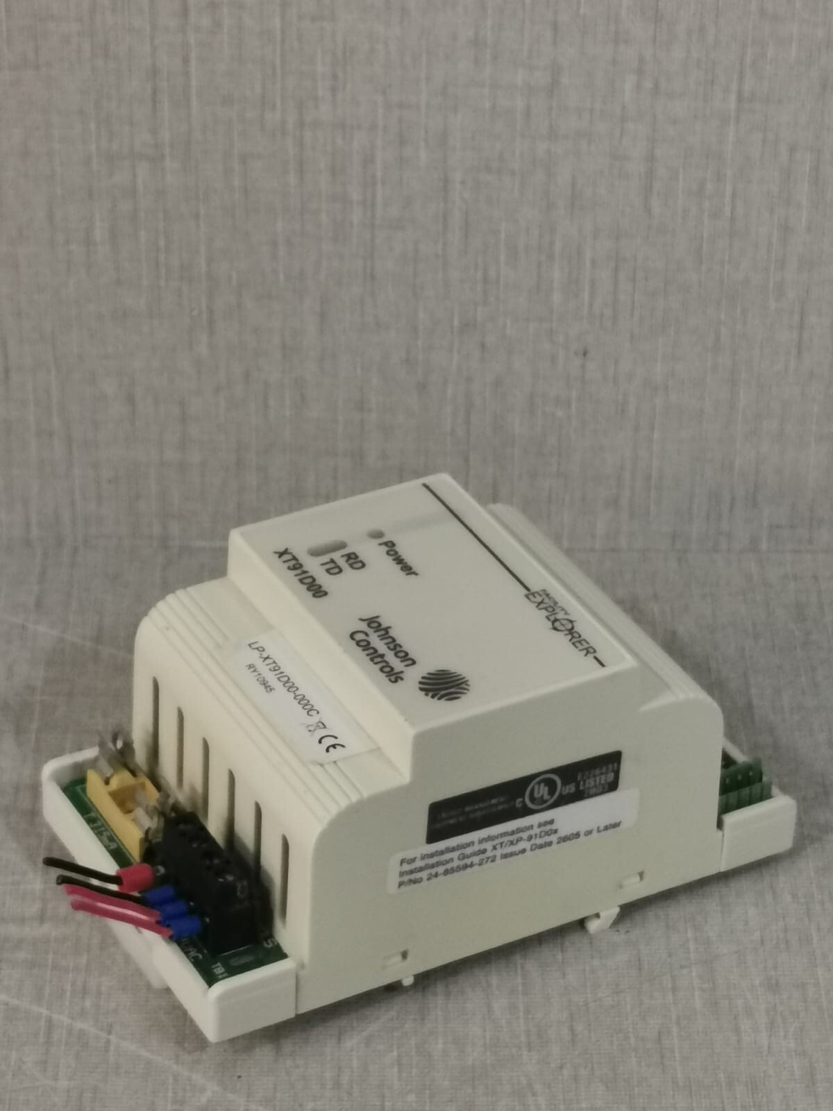 Johnson Controls XT91D00-000C JOHNSON CONTROLS XT91D00 LP-XT91D00-000C EXTENSION MODULE 3