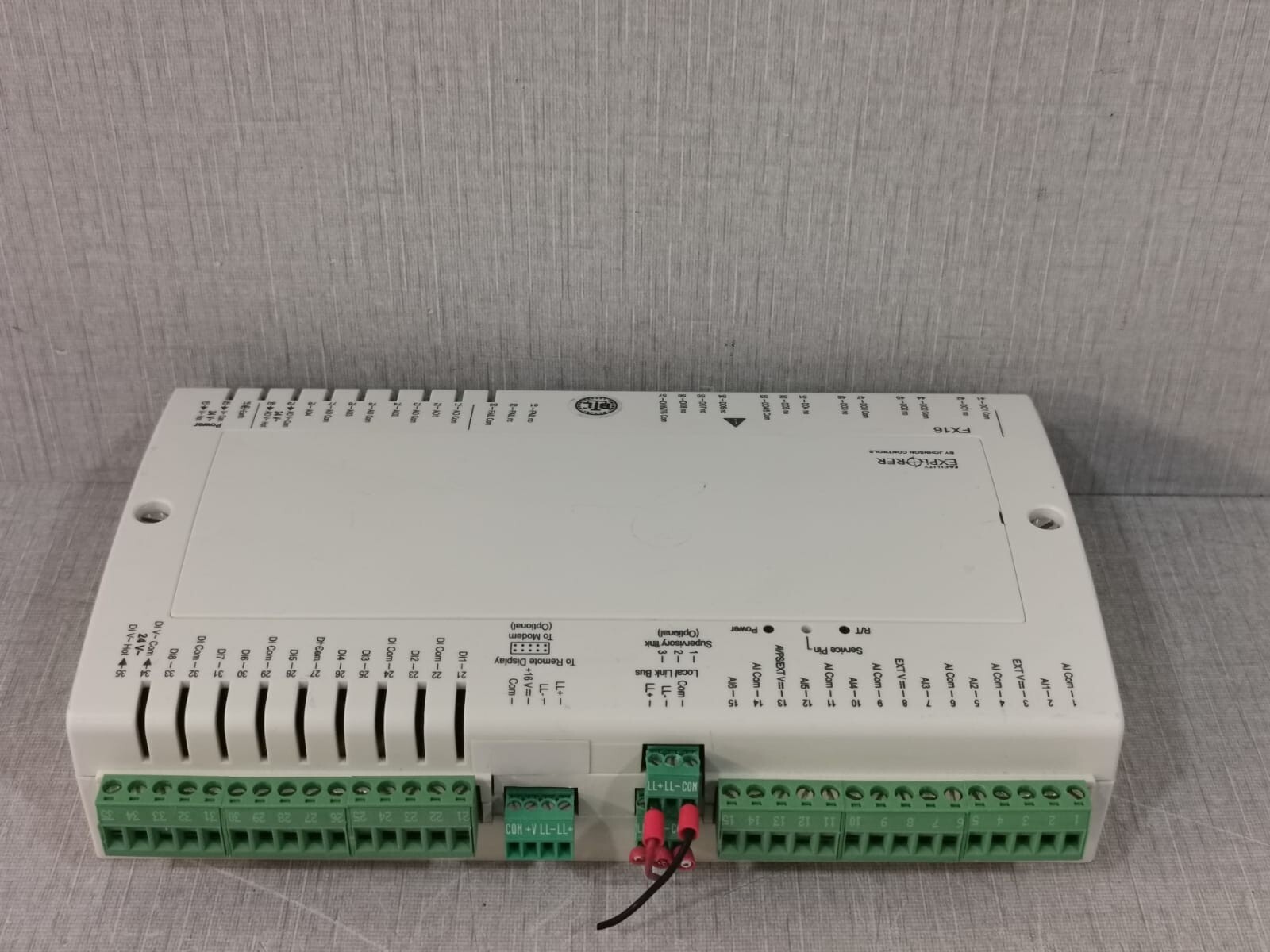Johnson Controls LPFX16X04000C Johnson Controls FX16 LP-FX16X04-000C / LPFX16X04000C Controller Ver.B 6