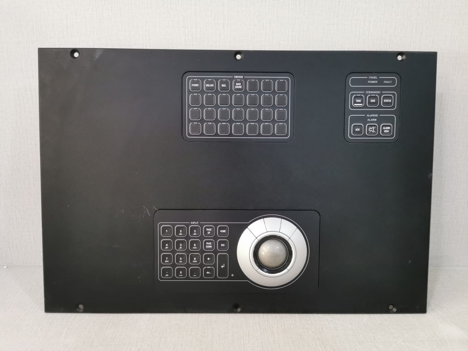 Kongsberg IN-603568 KONGSBERG MARITIME AS AUT BUILT IN 603568 REV.F CONTROL PANEL 2