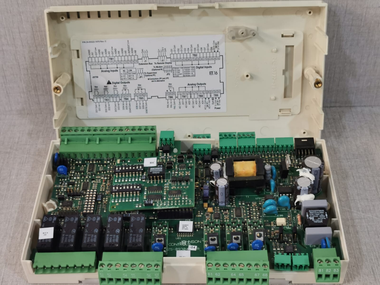 Johnson Controls LPFX14D14000C Johnson Controls FX16 LP-FX14D14-000C / LPFX14D14000C Controller Ver.B 2