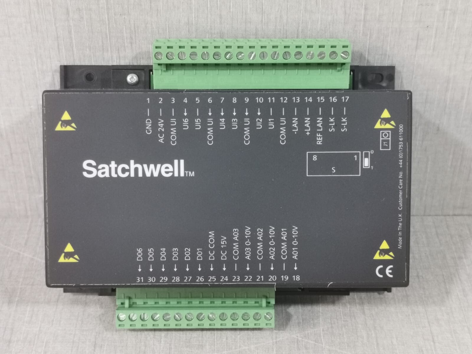 Satchwell MN450-NCP Satchwell Micronet MN450-NCP Programmable Controller HVAC 2