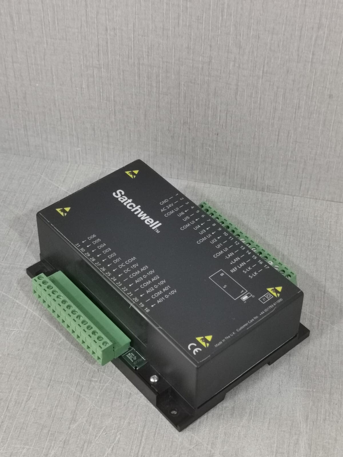 Satchwell MN450-NCP Satchwell Micronet MN450-NCP Programmable Controller HVAC 9