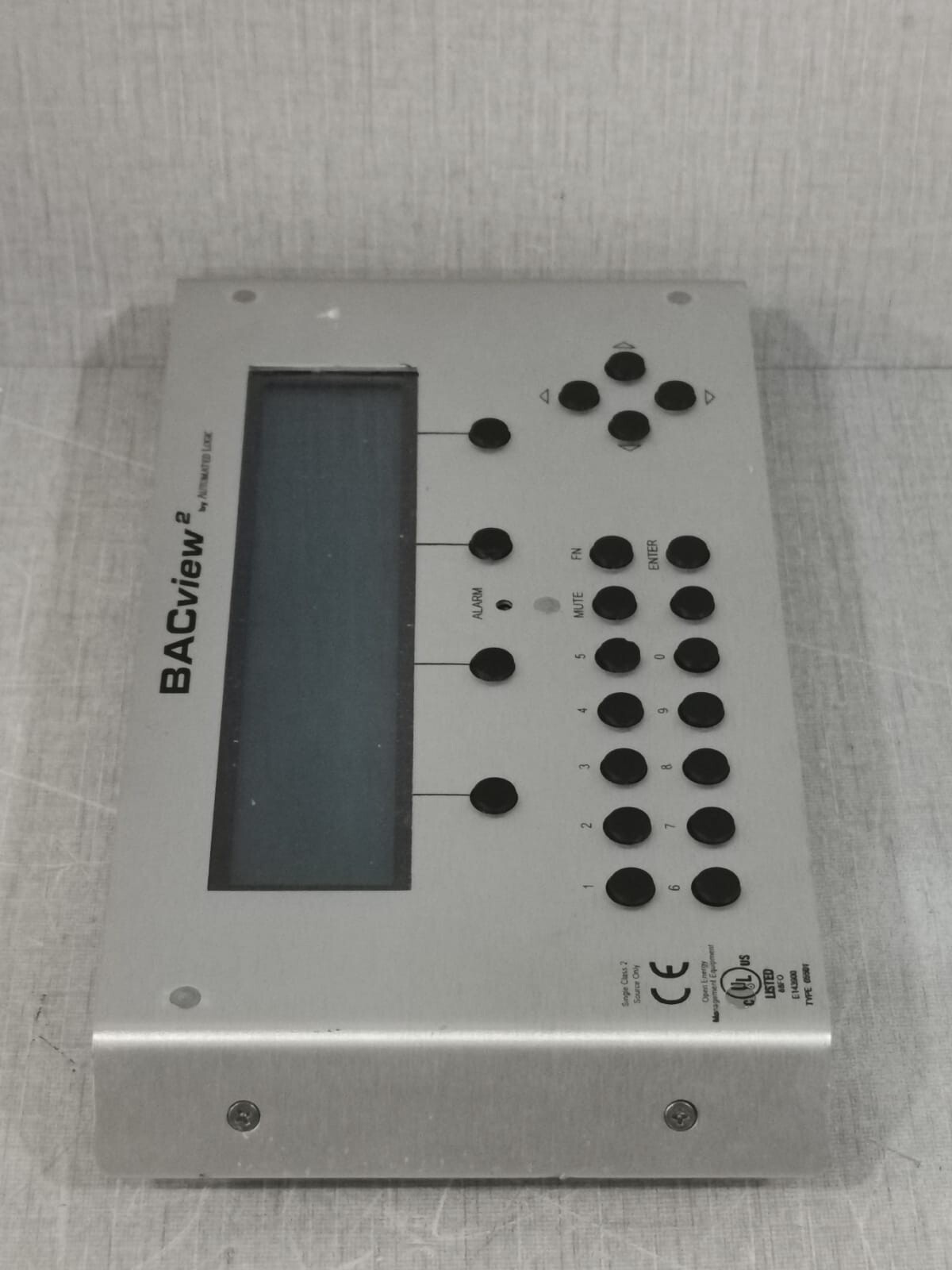 BACVIEW2 BY AUTOMATED LOGIC LOGIC-05501 BACVIEW2 BY AUTOMATED LOGIC 05501 Display Programmer 7