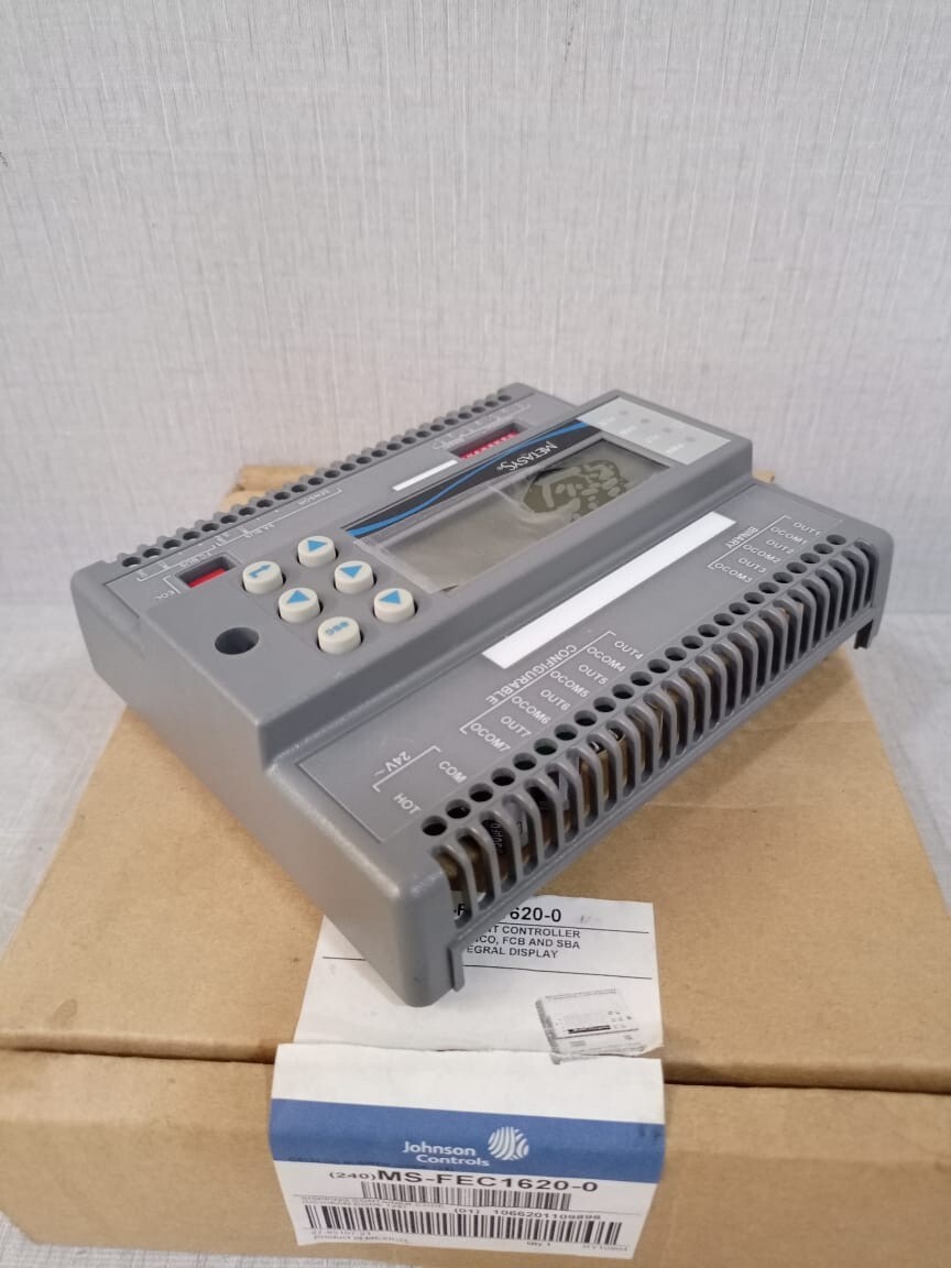 Johnson Controls FEC1620-0 Johnson Controls METASYS MS-FEC1620-0 Rev F S/W Ver 4.1 Field Equipment Control 4
