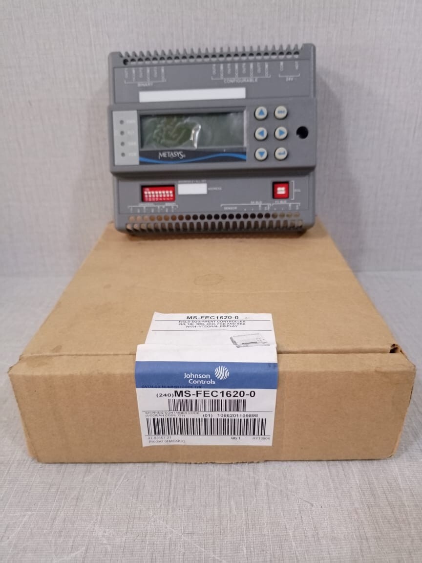 Johnson Controls FEC1620-0 Johnson Controls METASYS MS-FEC1620-0 Rev F S/W Ver 4.1 Field Equipment Control 5