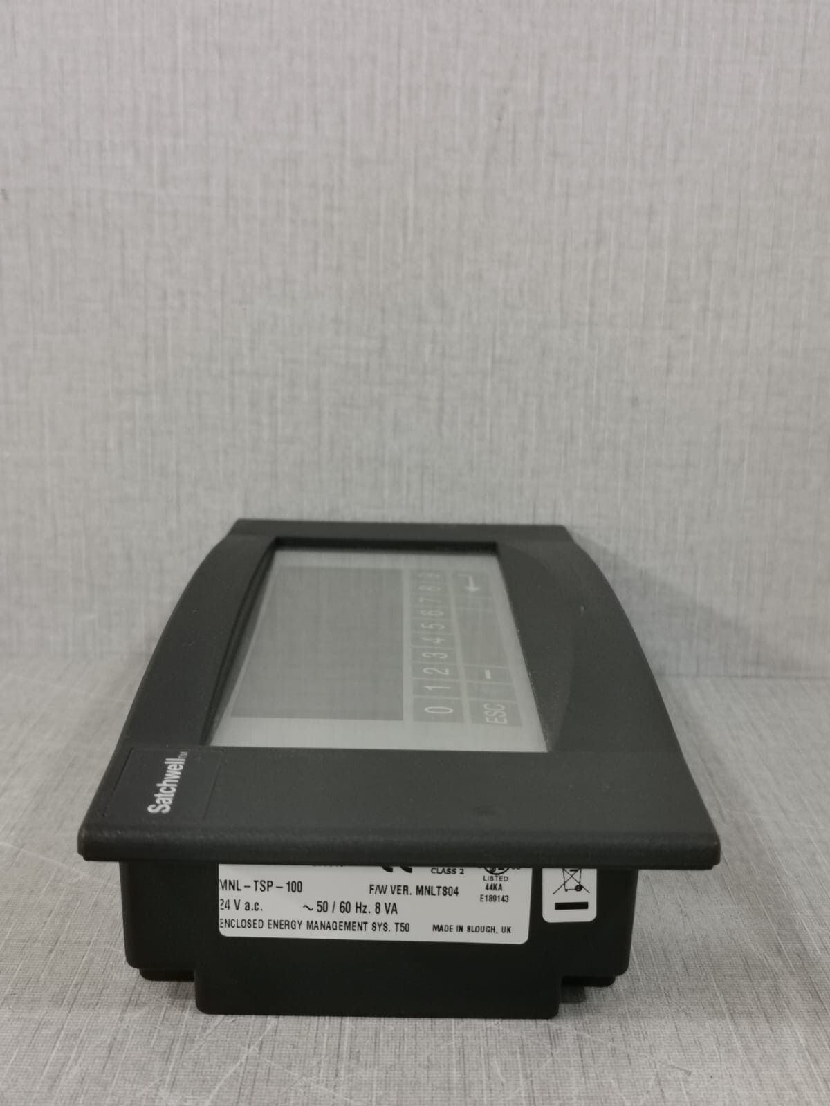 Satchwell TSP-100 SATCHWELL MNL-TSP-100 TOUCH SCREEN-PANEL MOUNTING 6