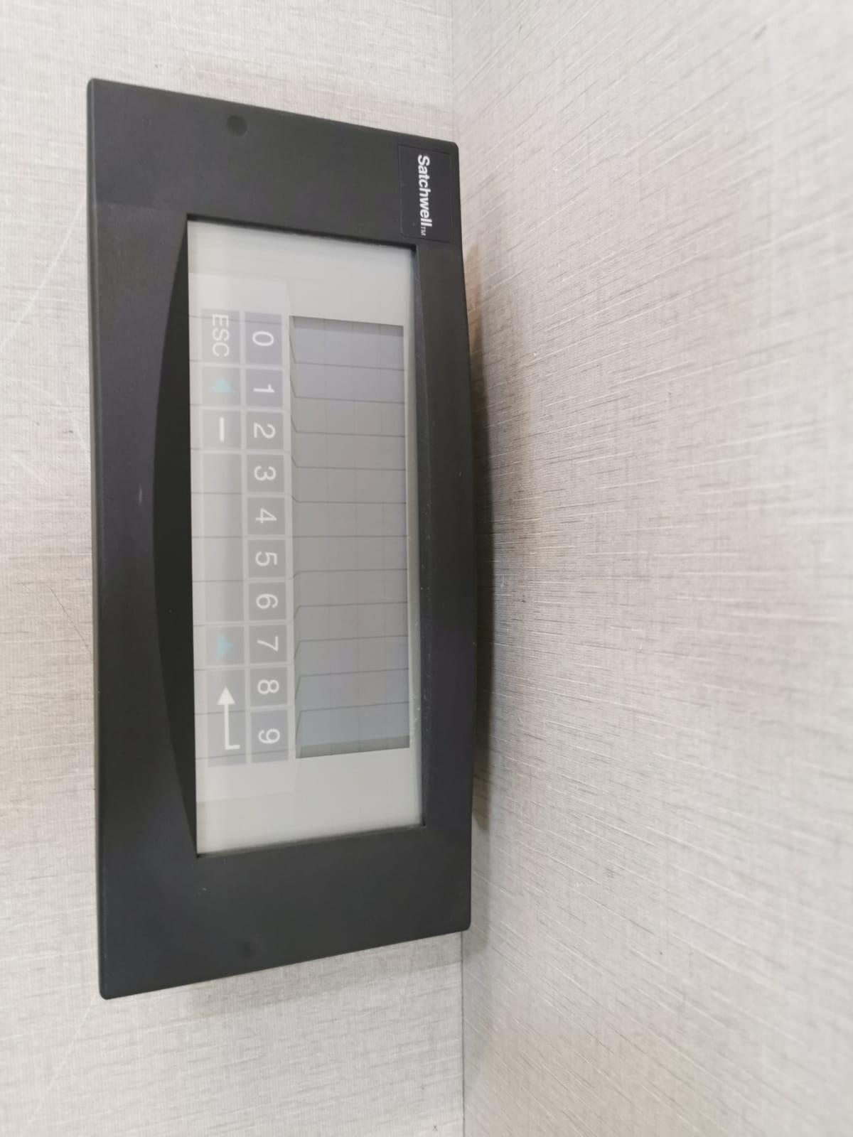 Satchwell TSP-100 SATCHWELL MNL-TSP-100 TOUCH SCREEN-PANEL MOUNTING 9
