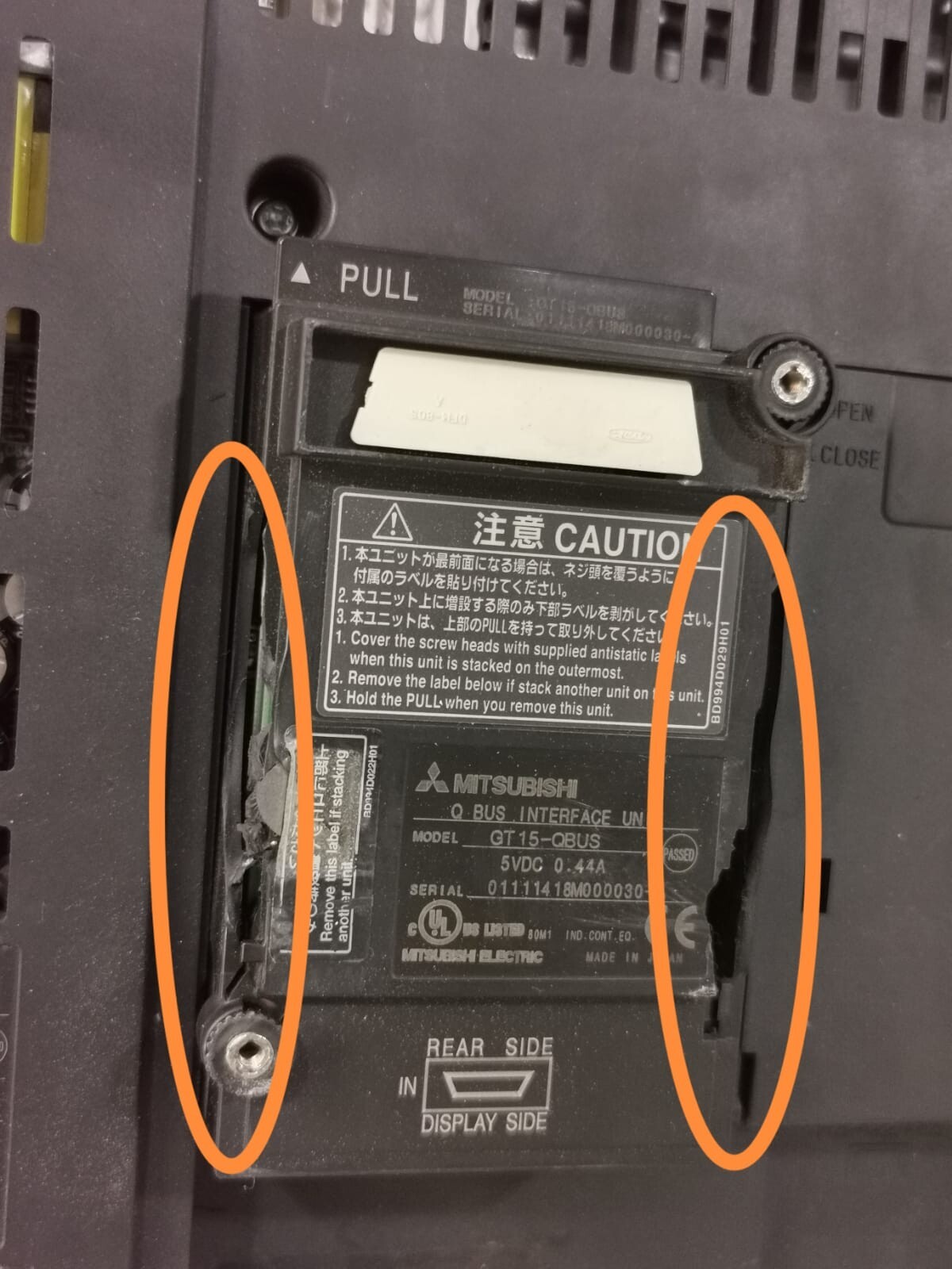 Mitsubishi Electric GOT1000-GT15-QBUS/GT1685MSTBA Mitsubishi GOT1000-GT15-QBUS/GT1685MSTBA Graphic Operation Panel 8