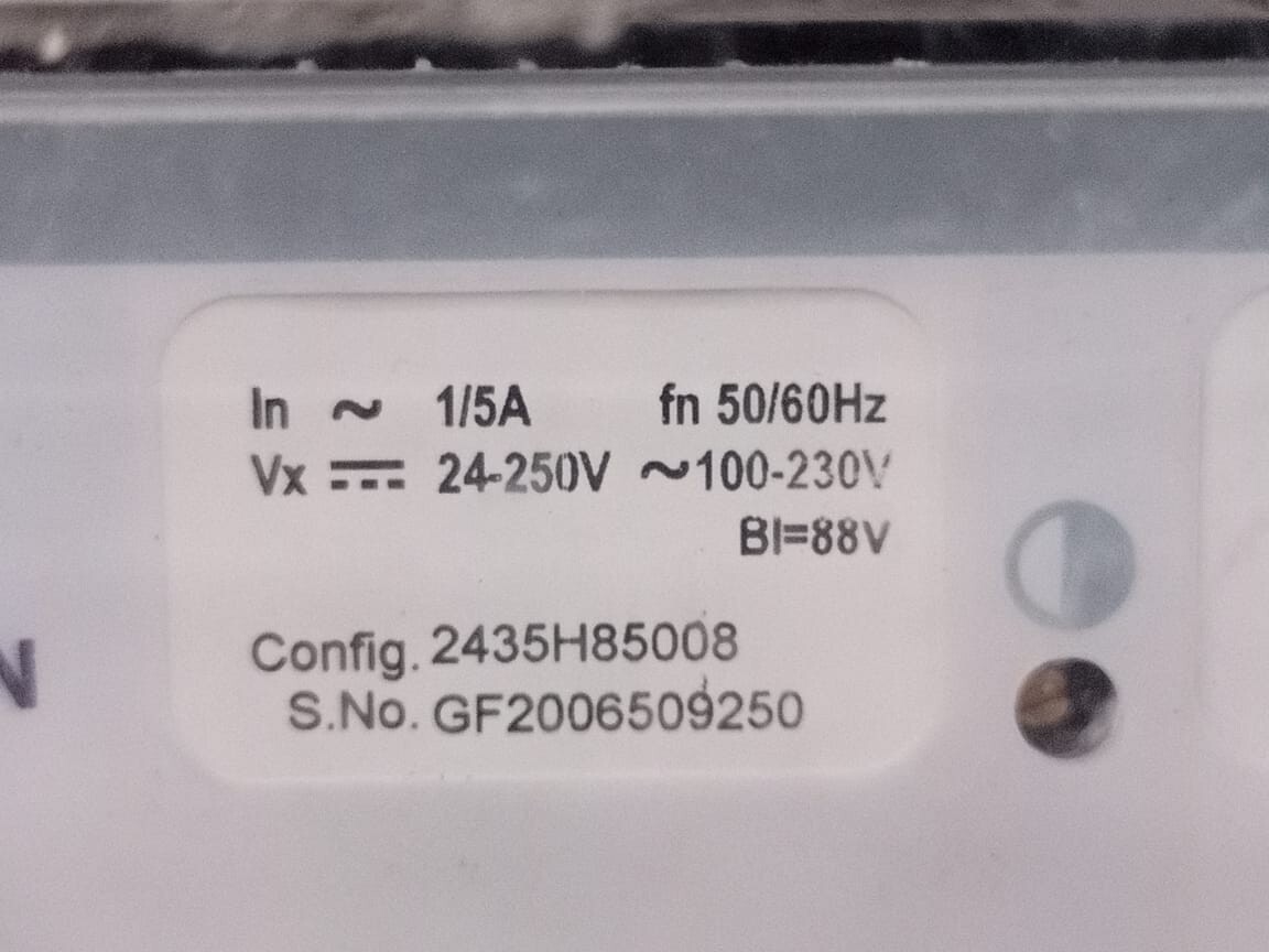Siemens 7SR2104-1NA77-0CA0/DD Siemens Argus 7SR2104-1NA77-0CA0/DD Protection Healthy Relay 9