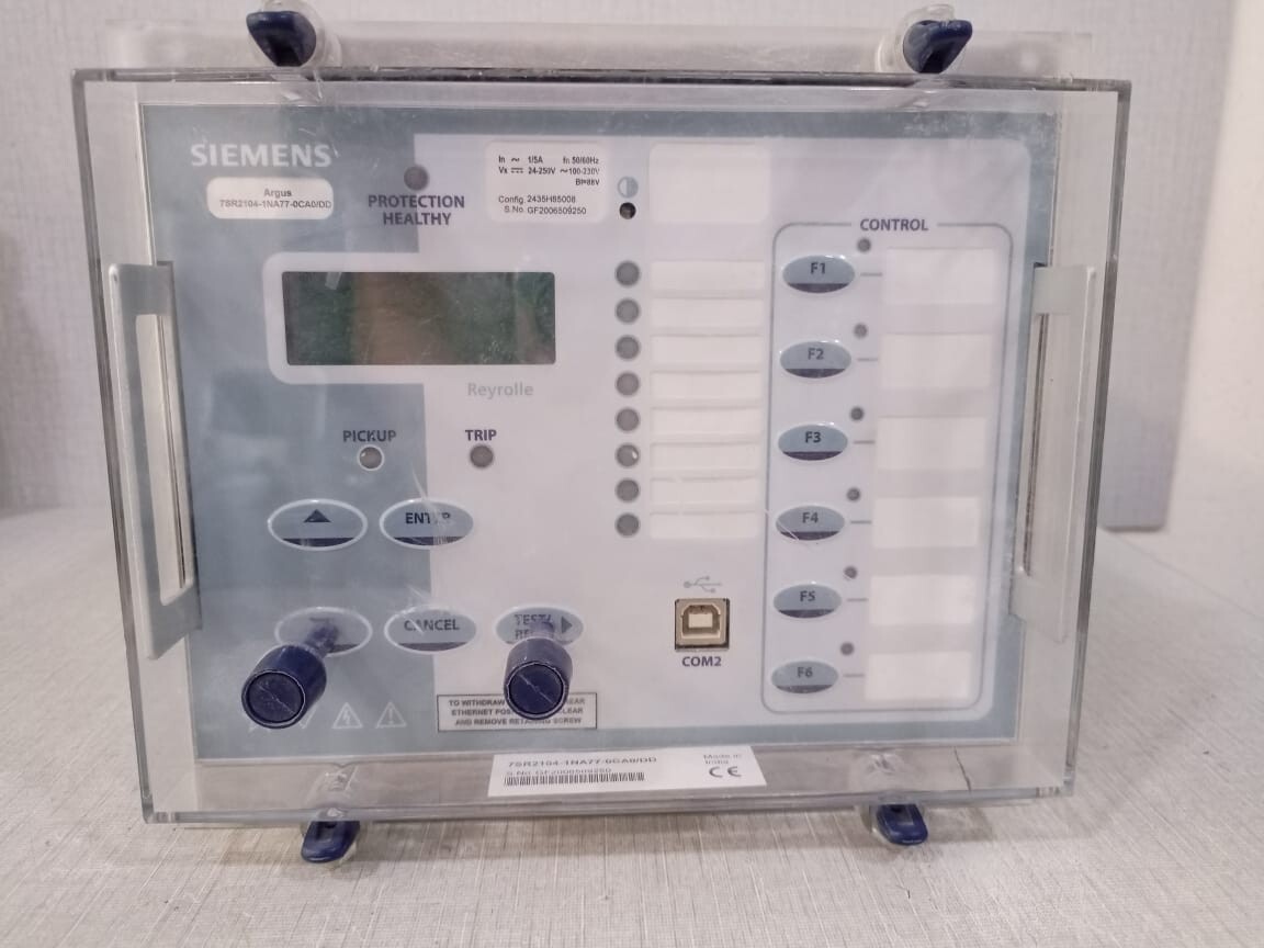 Siemens Argus 7SR2104-1NA77-0CA0/DD Protection Healthy Relay