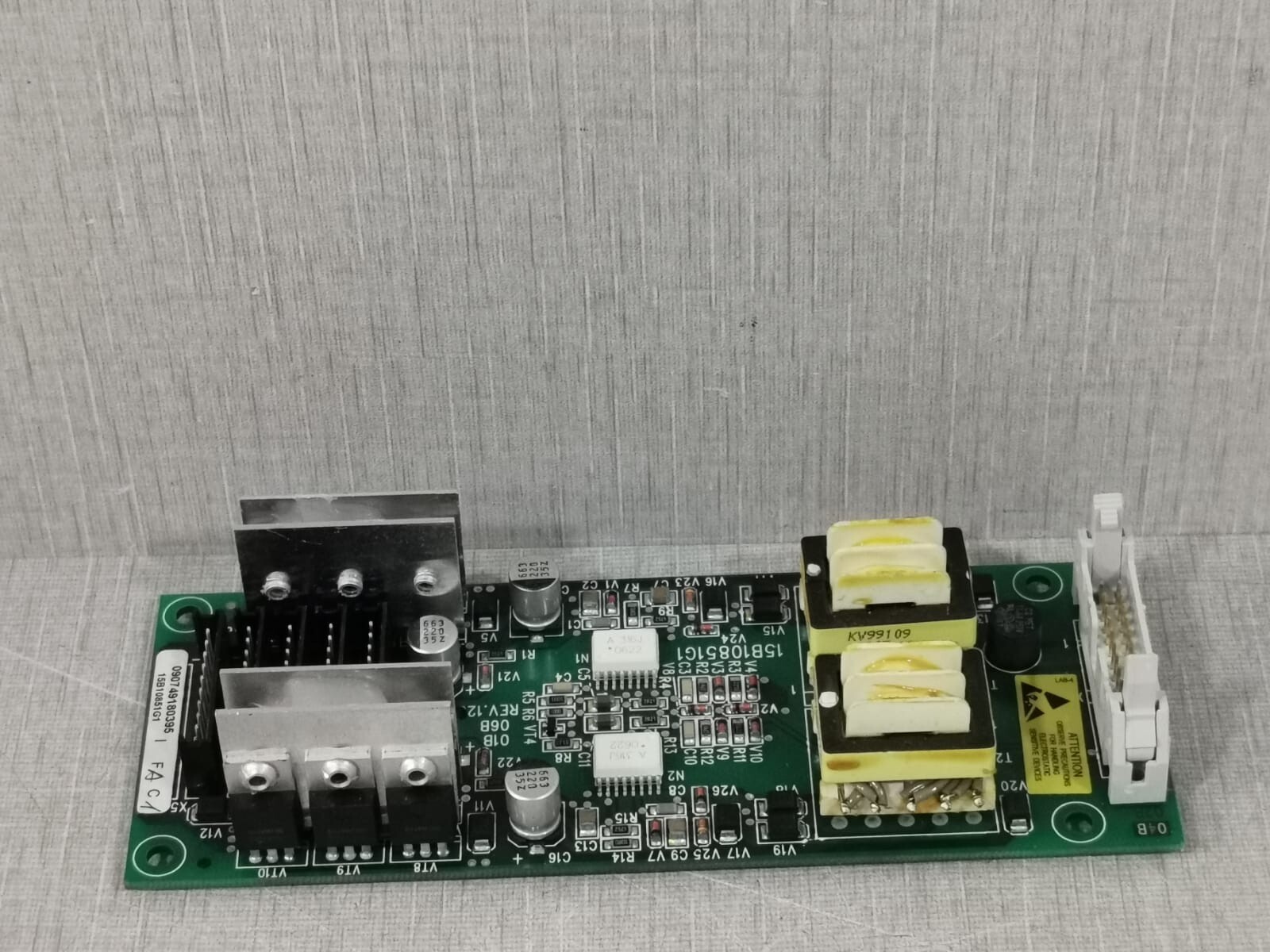 15B10851G1 1GBT 15B10851G1 / 15H50545 REV.B DRIVER BOARD 5
