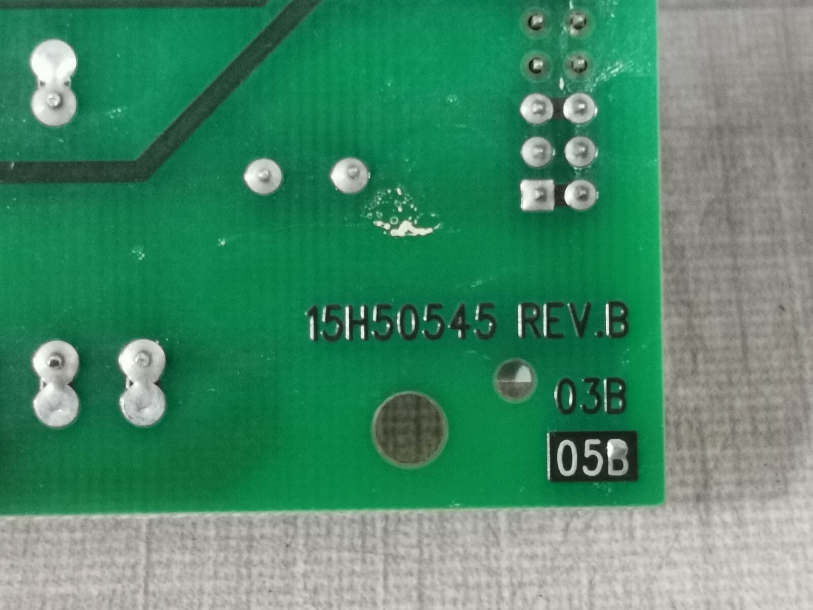15B10851G1 1GBT 15B10851G1 / 15H50545 REV.B DRIVER BOARD 10