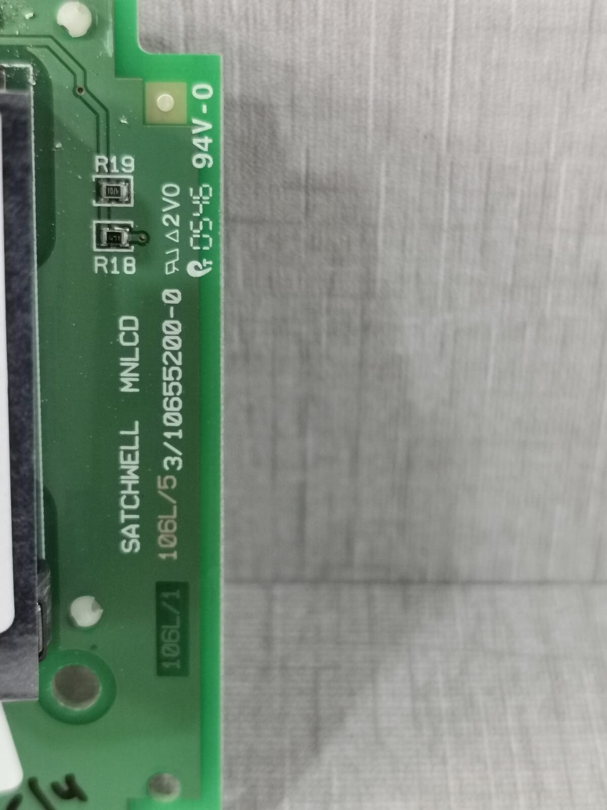 Satchwell LCDP-100 SATCHWELL MN-LCDP-100 Management Display Controller Board 3