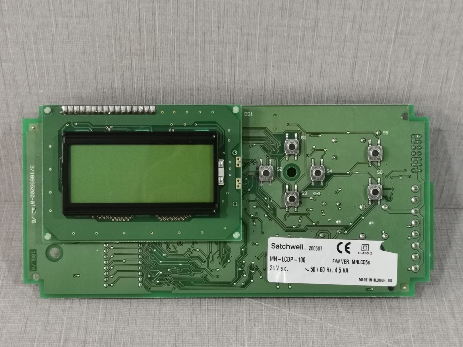 SATCHWELL MN-LCDP-100 Management Display Controller Board
