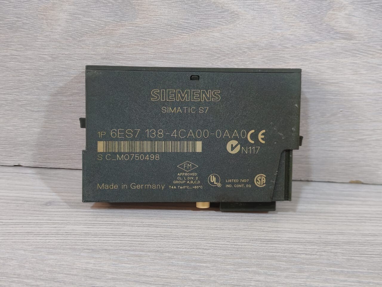 Siemens 6ES7 138-4CA00-0AA0 PLC Module