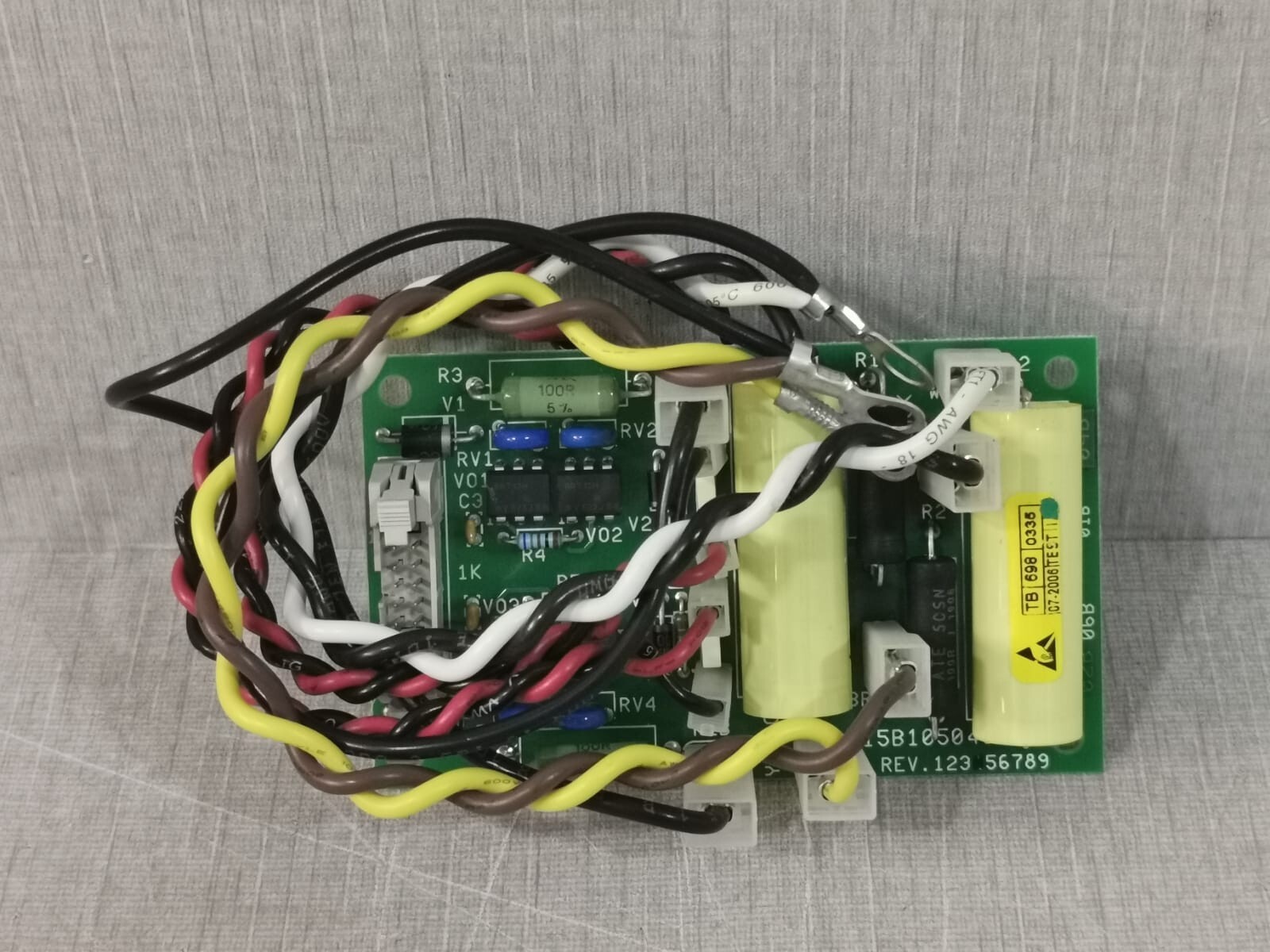 Unbranded 15B10504G1 CHLORIDE 15B10504G1 15B10504-G1 REV 4 CIRCUIT BOARD 2