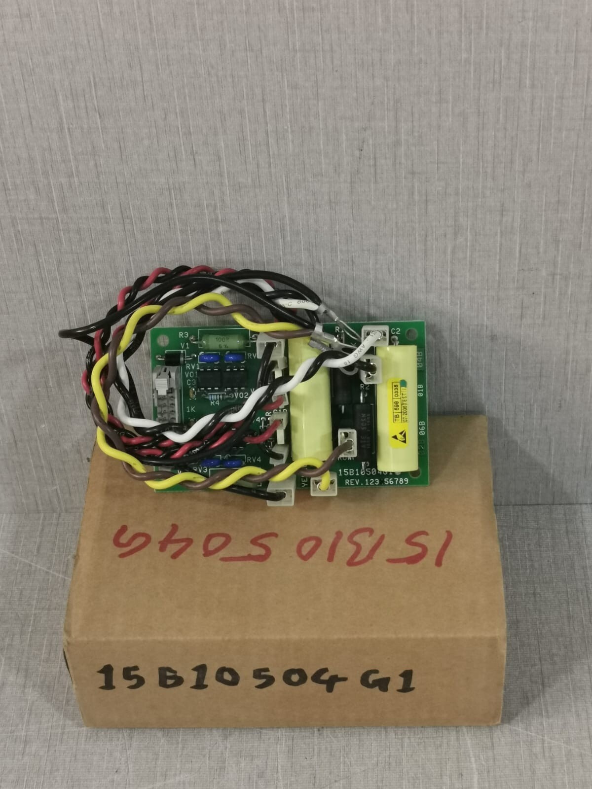 CHLORIDE 15B10504G1 15B10504-G1 REV 4 CIRCUIT BOARD