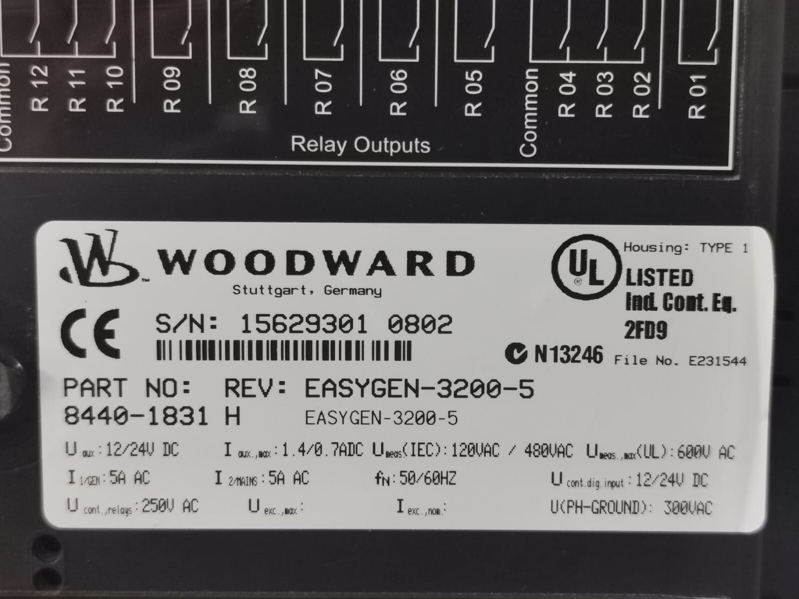 Woodward EASYGEN3000 3200-5 WOODWARD EASYGEN3000 3200-5 P/n:8440-1831 REV. H 8
