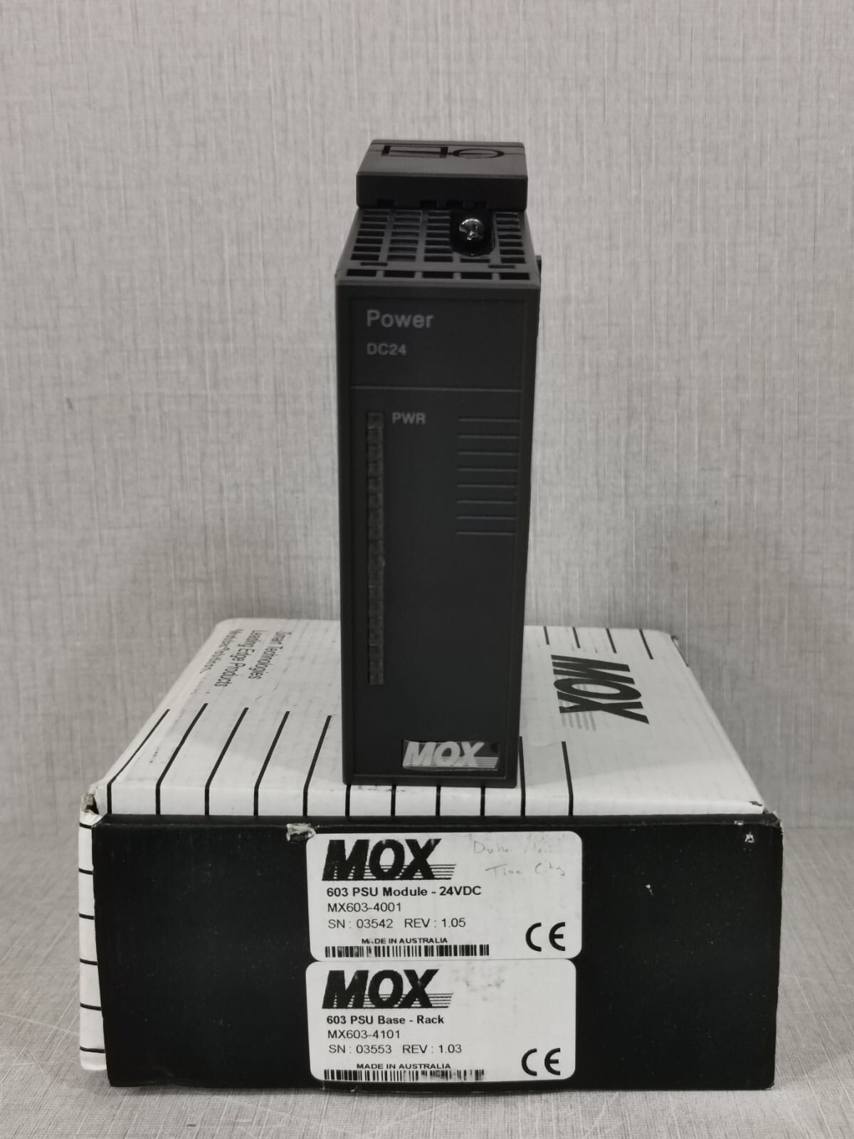 MOX MOX 603 MOX 603 PSU MODULE MX603-4001 REV.1.05 2