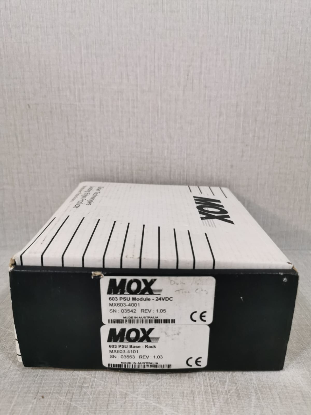 MOX MOX 603 MOX 603 PSU MODULE MX603-4001 REV.1.05 3