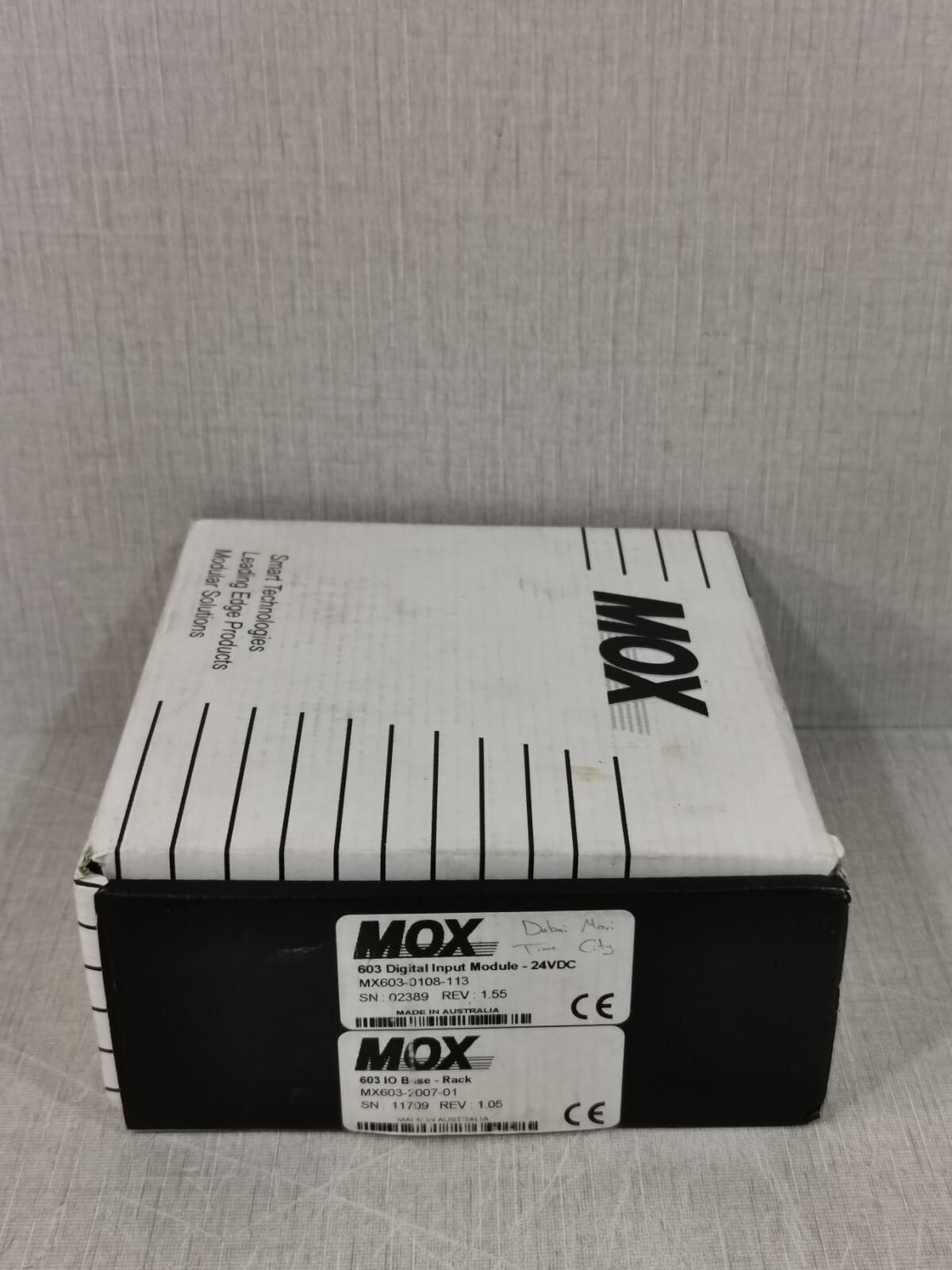 MOX MOX 603 MOX 603 Digital Input Module 24VDC| MX603-0108-113 /603 IO BASE-RACK MX603200701 3