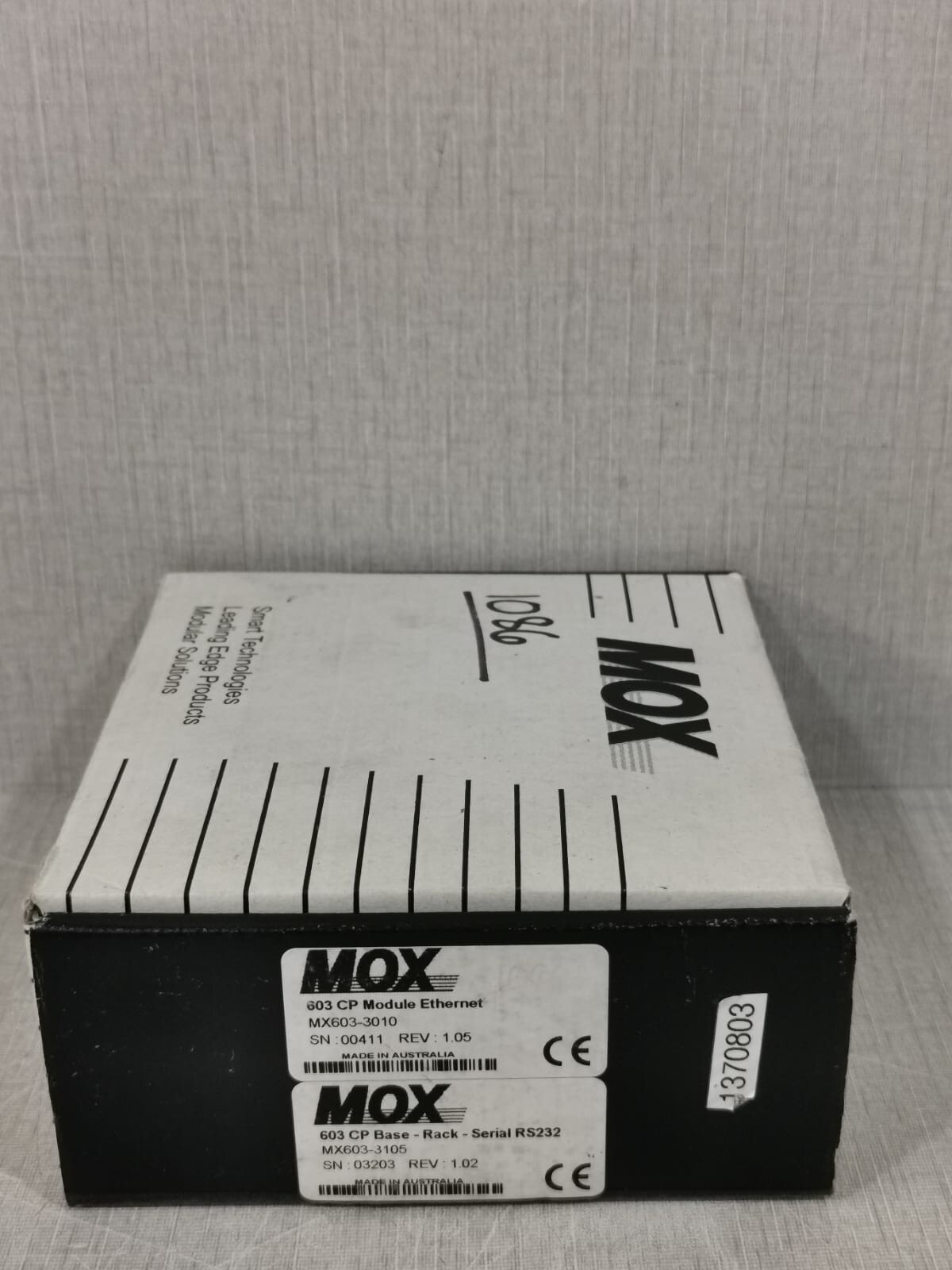 MOX MOX 603 MOX 603 CP MODULE ETHERNET|MX603-3010/603 CP BASE RACK MX6033105 2