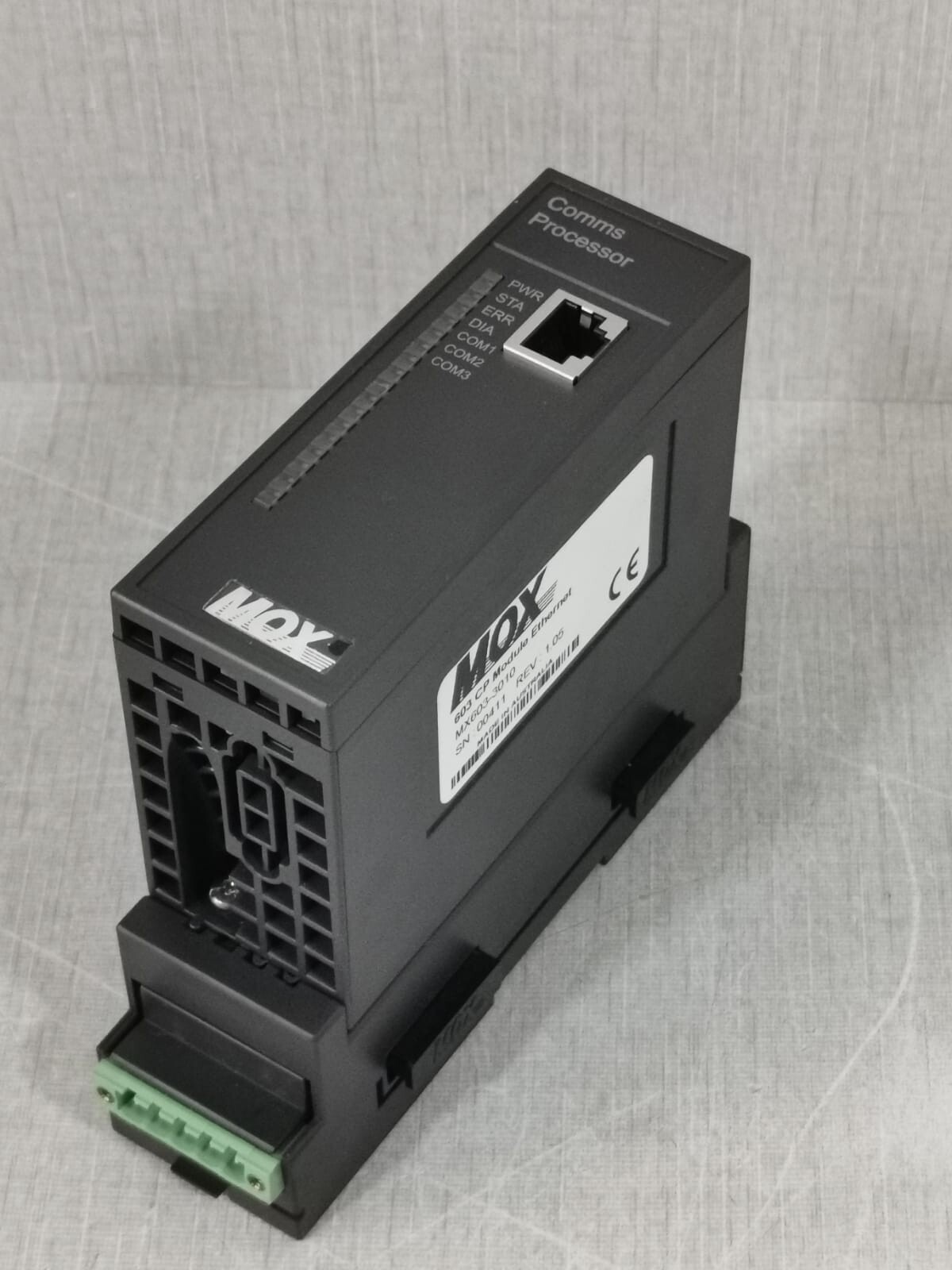 MOX MOX 603 MOX 603 CP MODULE ETHERNET|MX603-3010/603 CP BASE RACK MX6033105 10