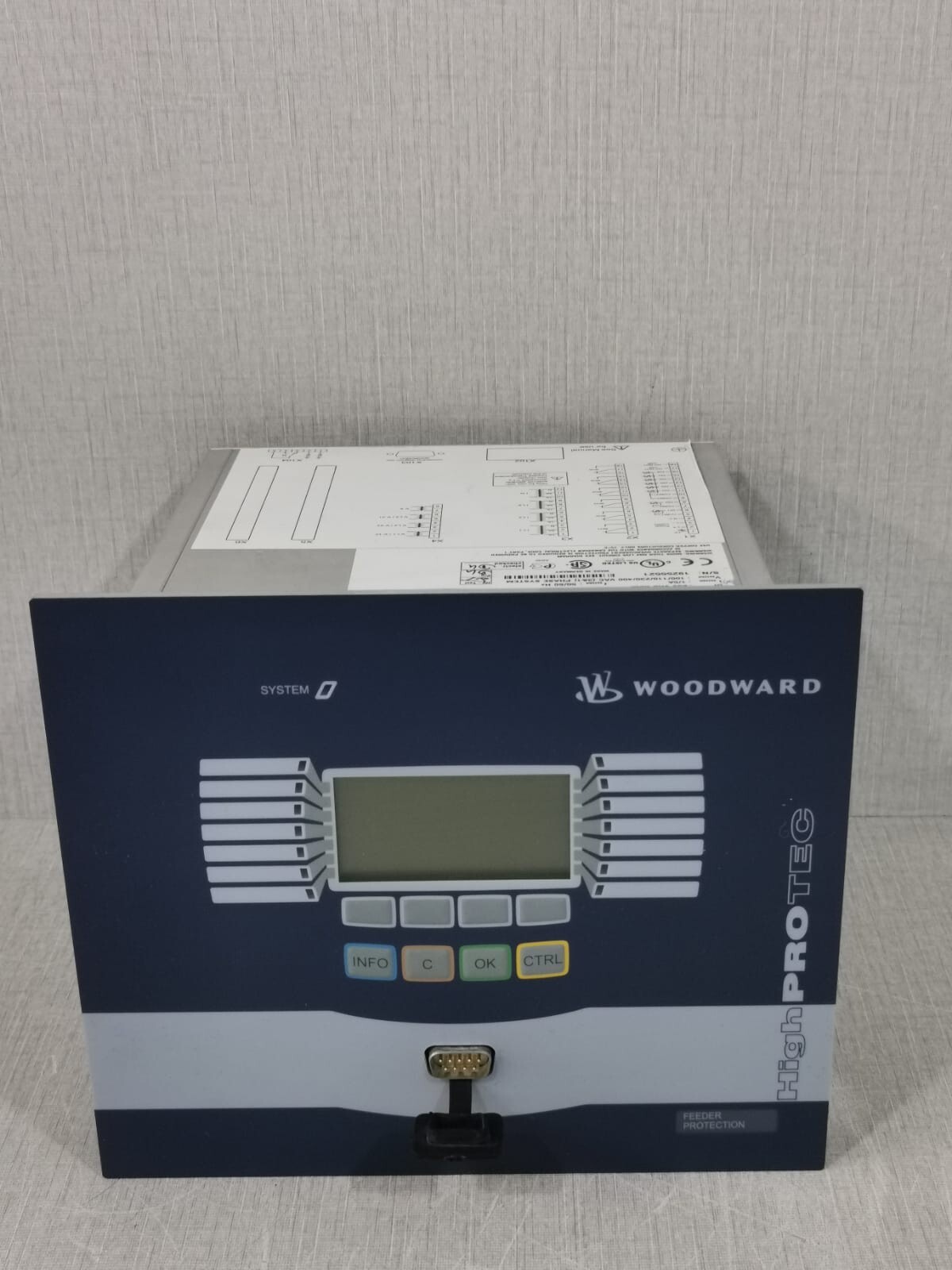 WOODWARD MRA4A0AE REV.V