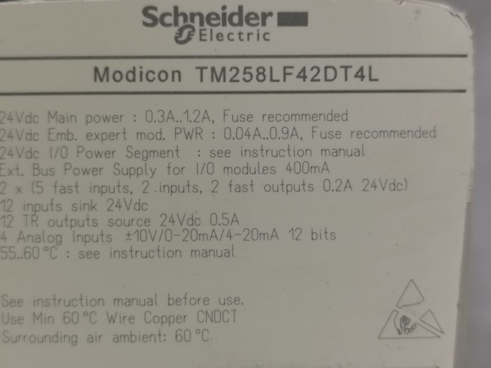 Schneider Electric M258 Schneider Electric Modicon TM258LF42DT4L | M258 7