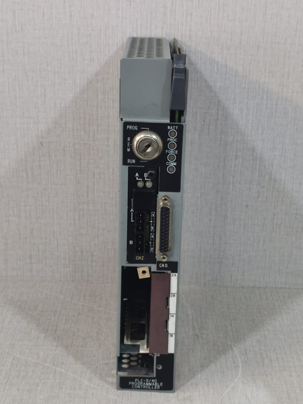 Allen Bradley 1785-L40B PLC-5/40 Processor Module S96184671 Ser. C/REV.G