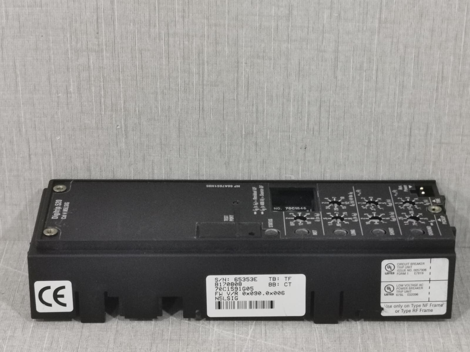 Eaton N5LSIG EATON N5LSIG DIGITRIP 520 TRIP UNIT 5