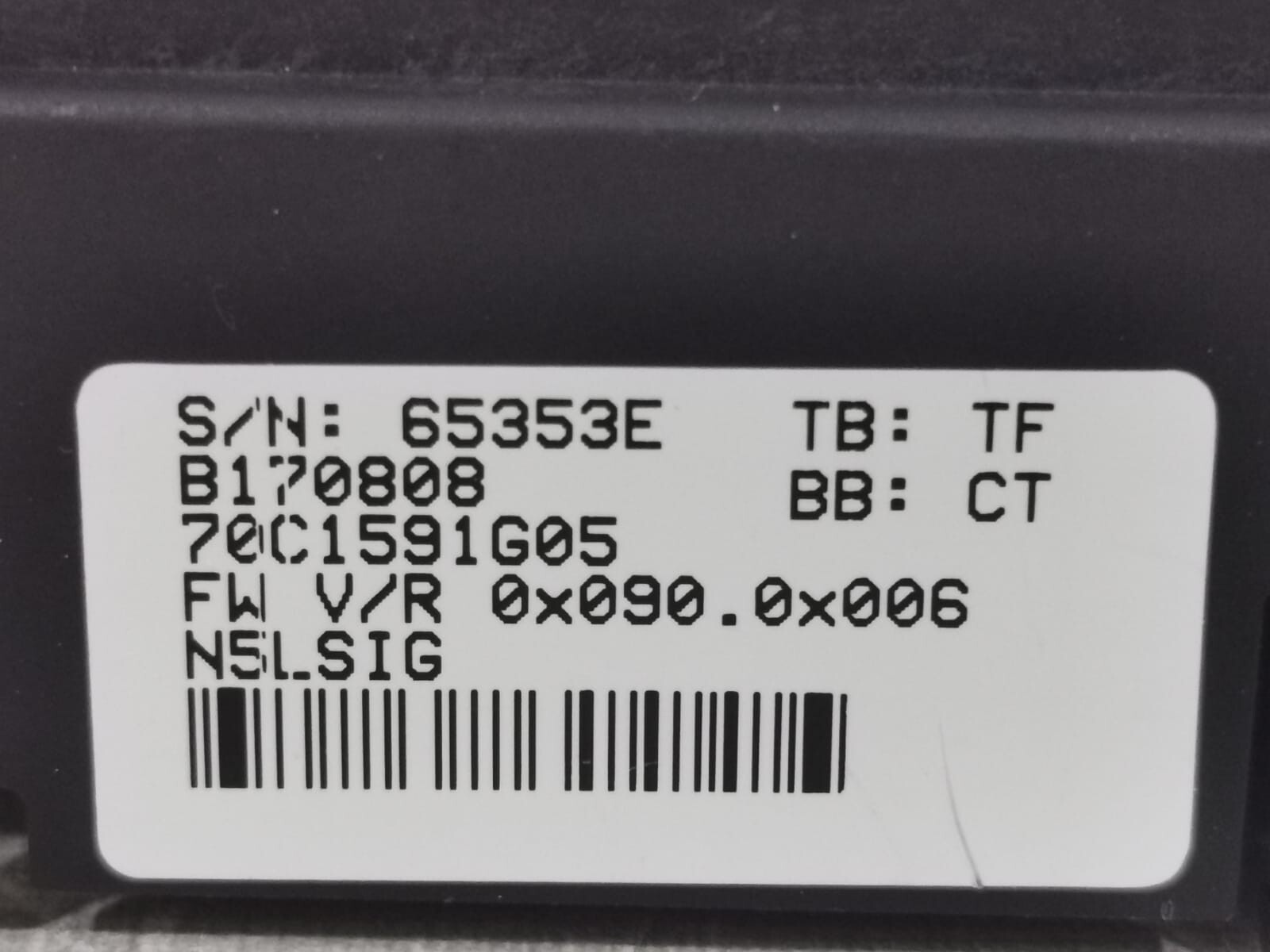 Eaton N5LSIG EATON N5LSIG DIGITRIP 520 TRIP UNIT 6