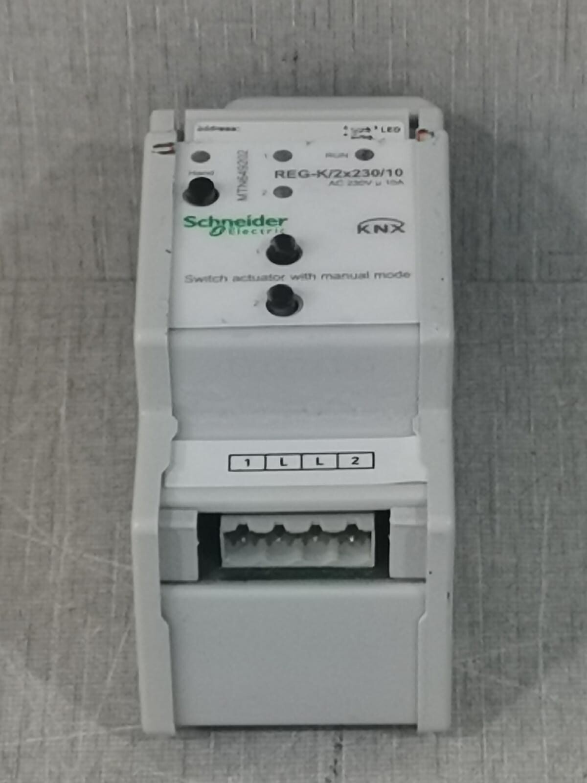 Schneider Electric MTN649202 SCHNEIDER ELECTRIC MTN649202 KNX REG-K/2X230/10 230V 10A SWITCH ACTUATOR 4