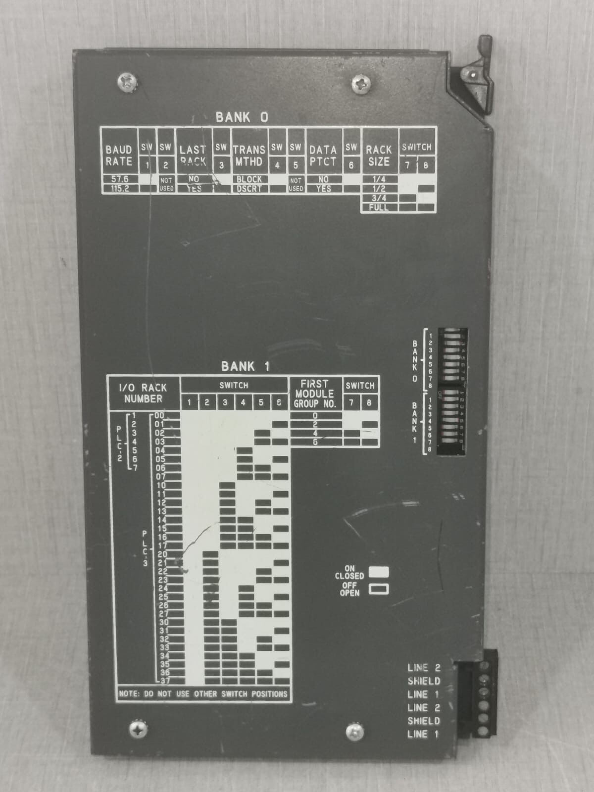 Allen-Bradley ALLEN BRADLEY 1771-DCM ALLEN BRADLEY 1771-DCM DIRECT COMM MODULE SER.A| REV.G 5