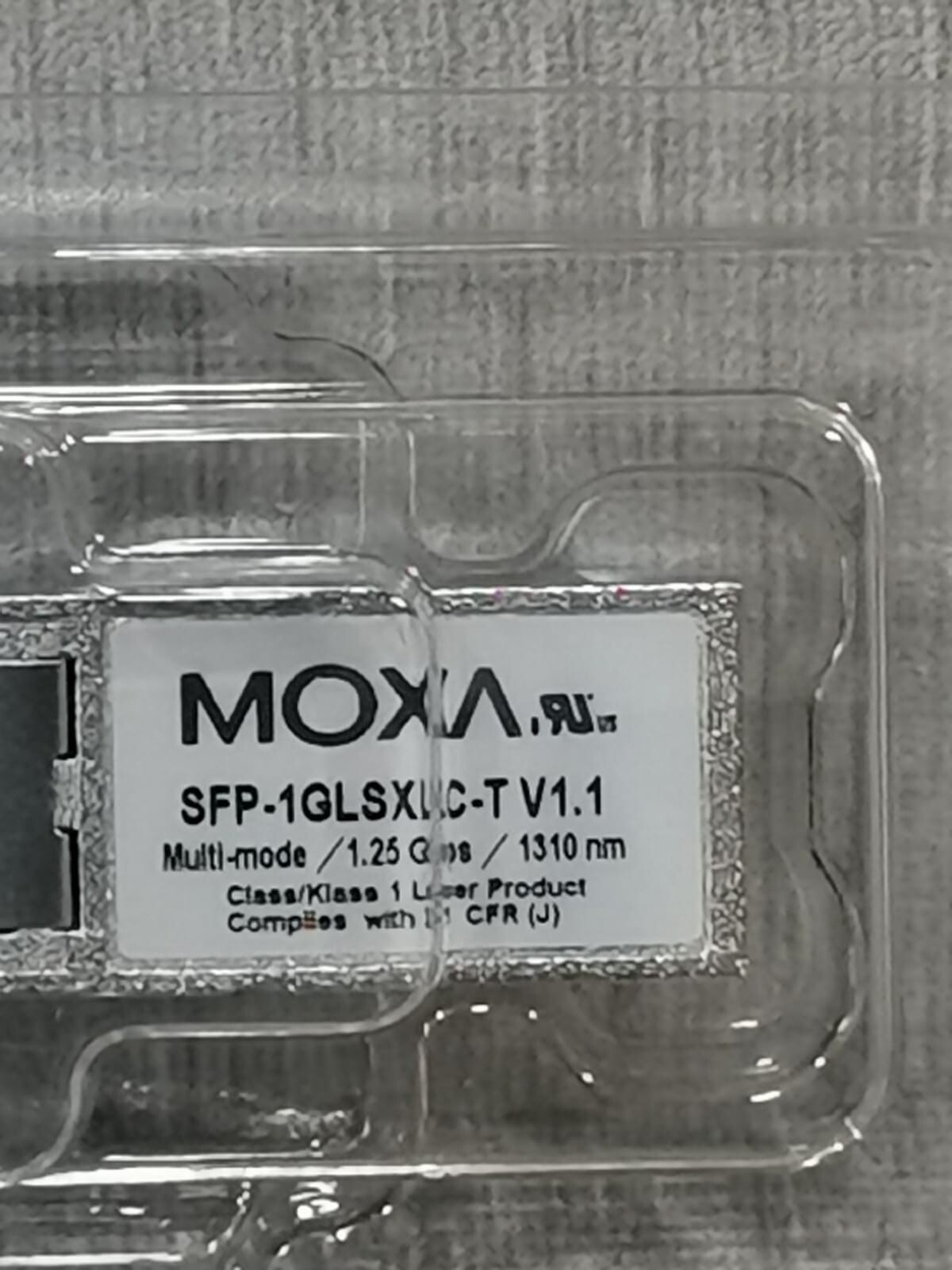 MOXA MOXA SFP-1GLSXLC-T MOXA SFP-1GLSXLC-T V1.1 | MULTI-MODE / 1.25 GBPS/1310 NM 3