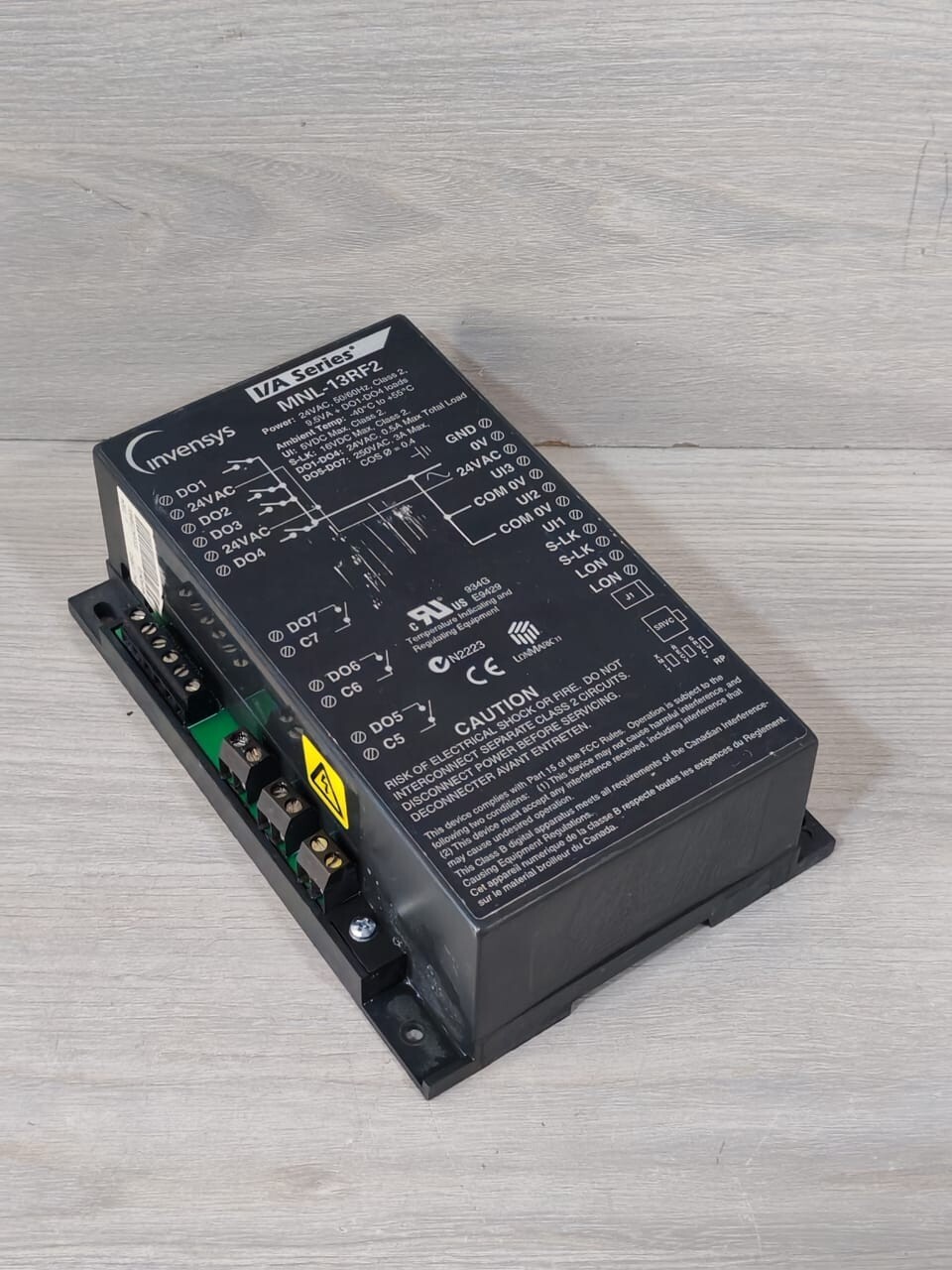 Invensys MNL-13RF2 Invensys MNL-13RF2 I/A Series Controller Module 24VAC Building Management System 4