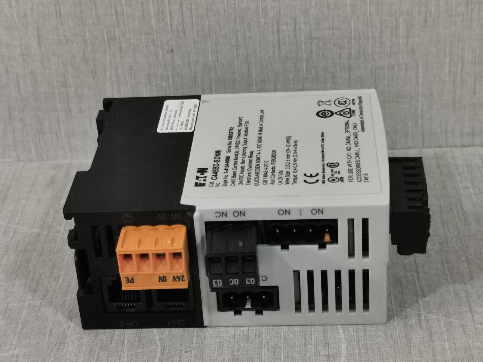 Eaton C445BD-SDNM Eaton C445BD-SDNM C445 Base Control Module 7