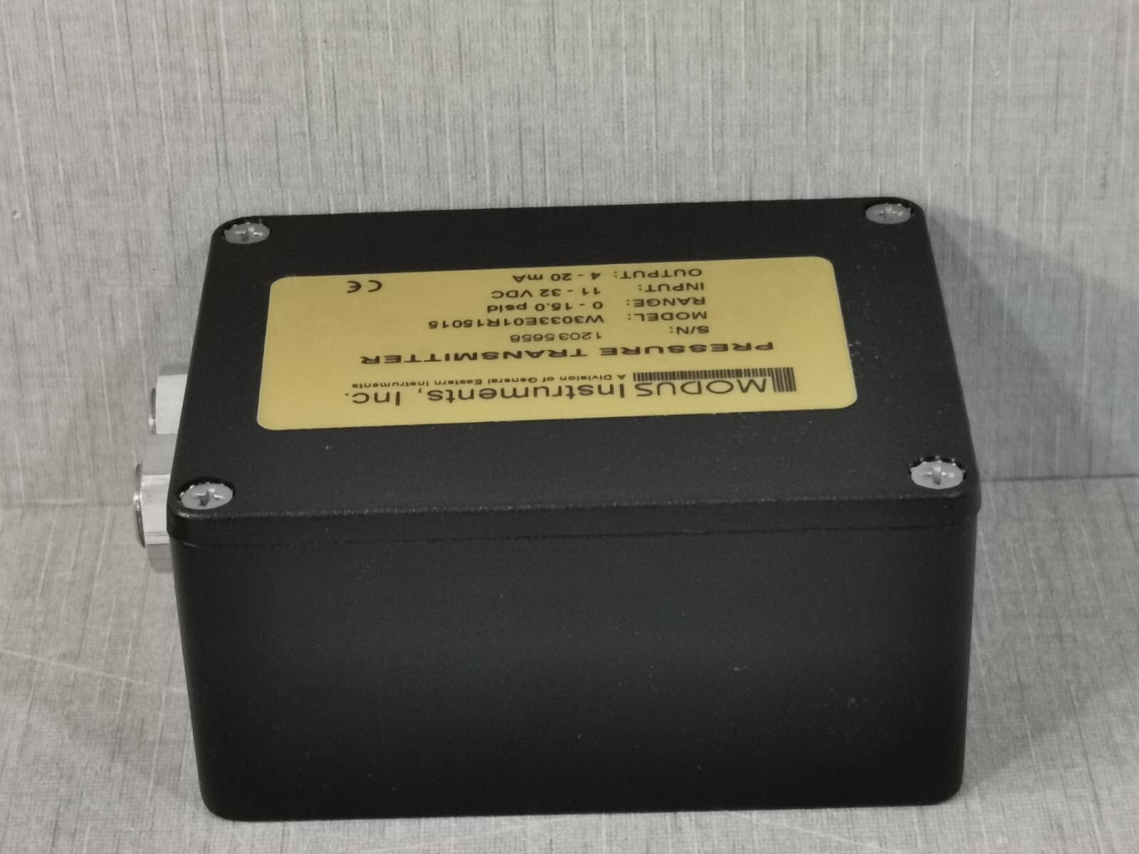 MODUS W3033E01R15015 MODUS W3033E01R15015 PRESSURE TRANSMITTER 2