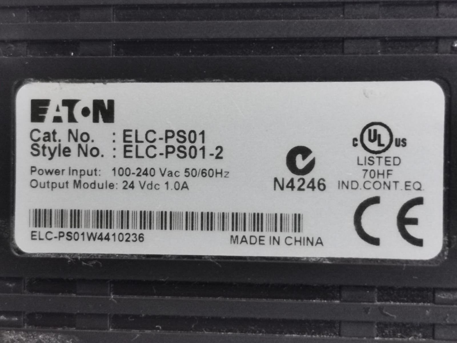 Eaton ELC-PS01 Eaton ELC-PS01 Electric Power Supply 2